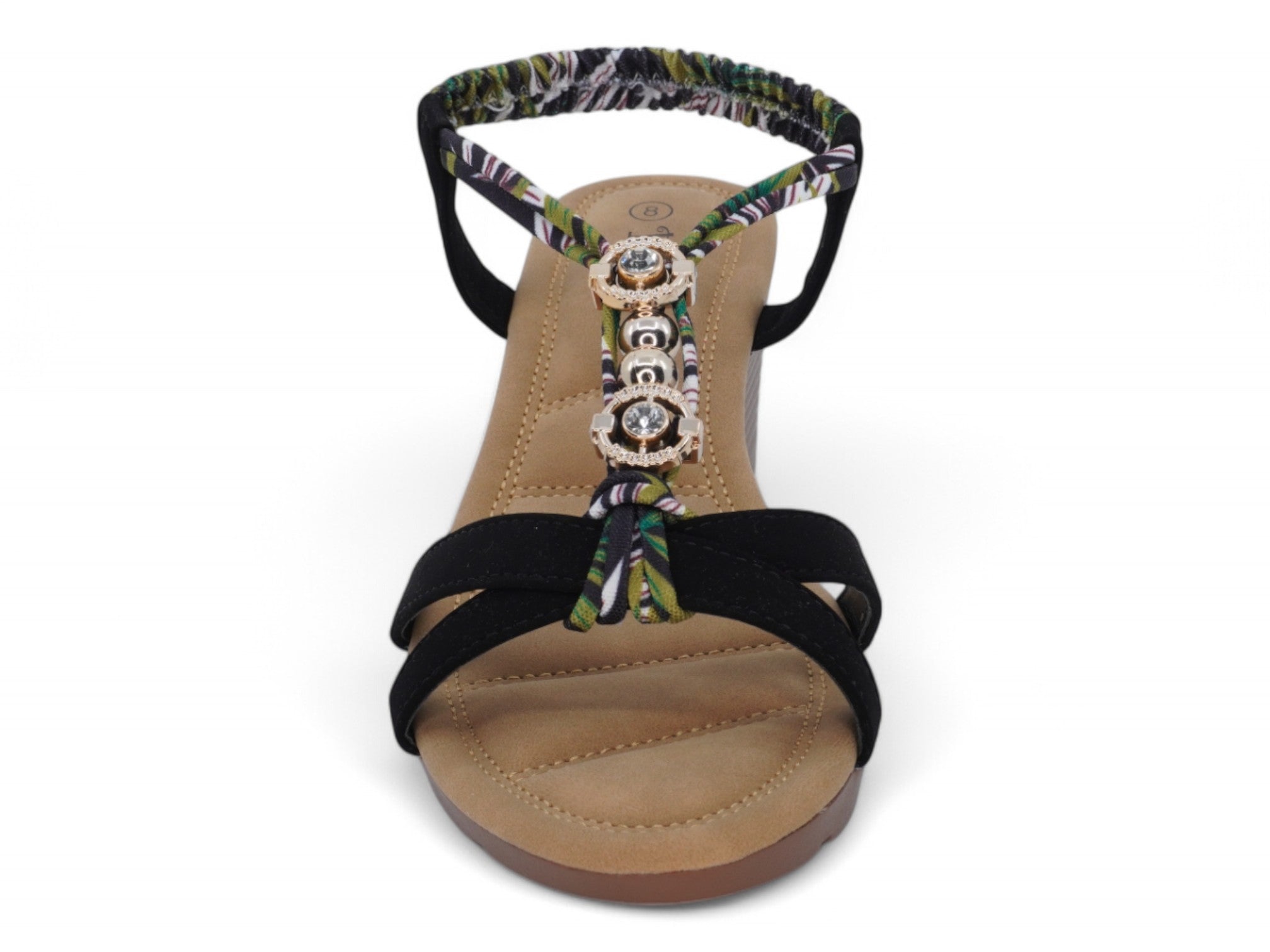 Women's Black Bahama Wedge