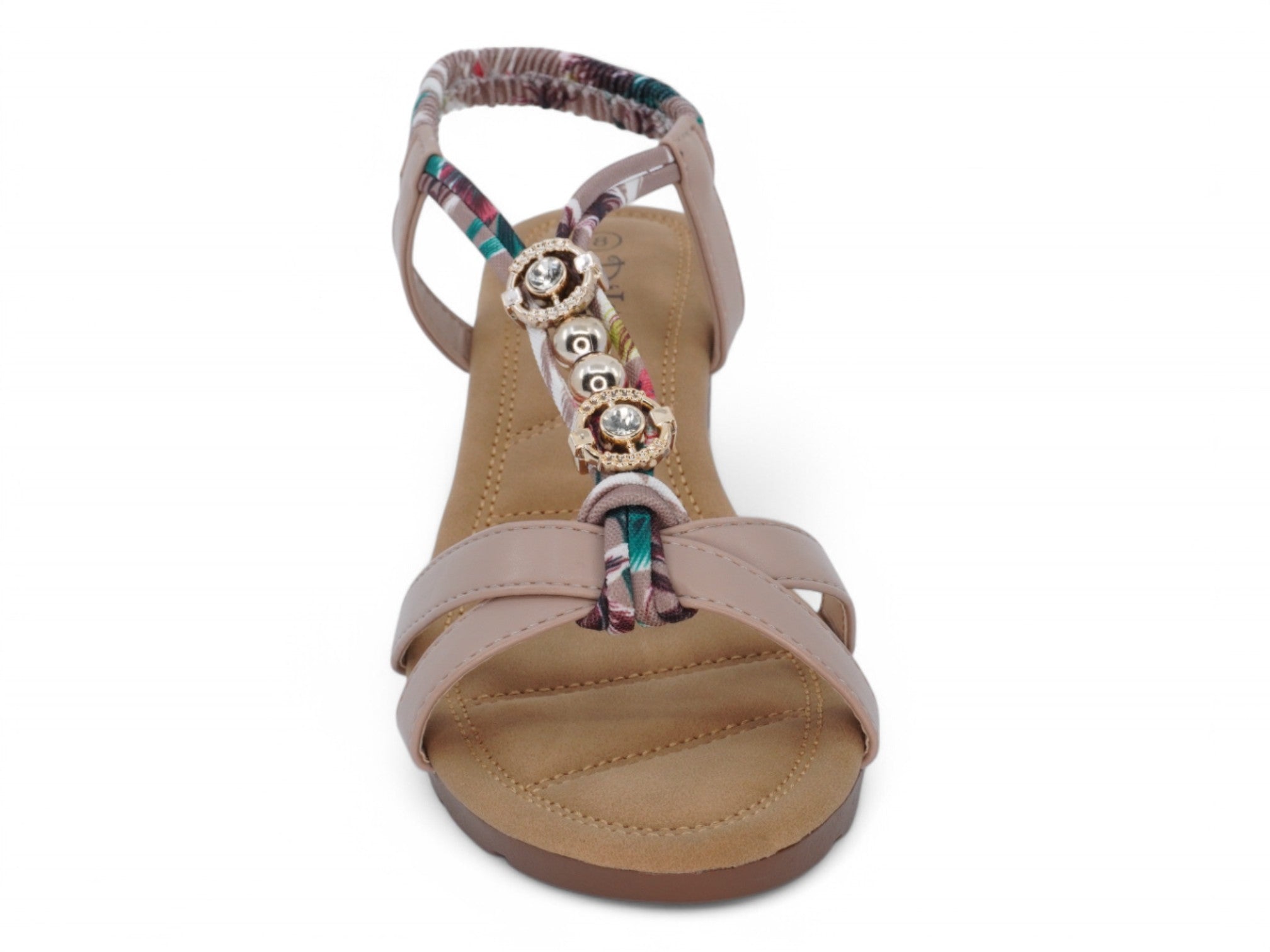 Women's Nude Bahama Wedge