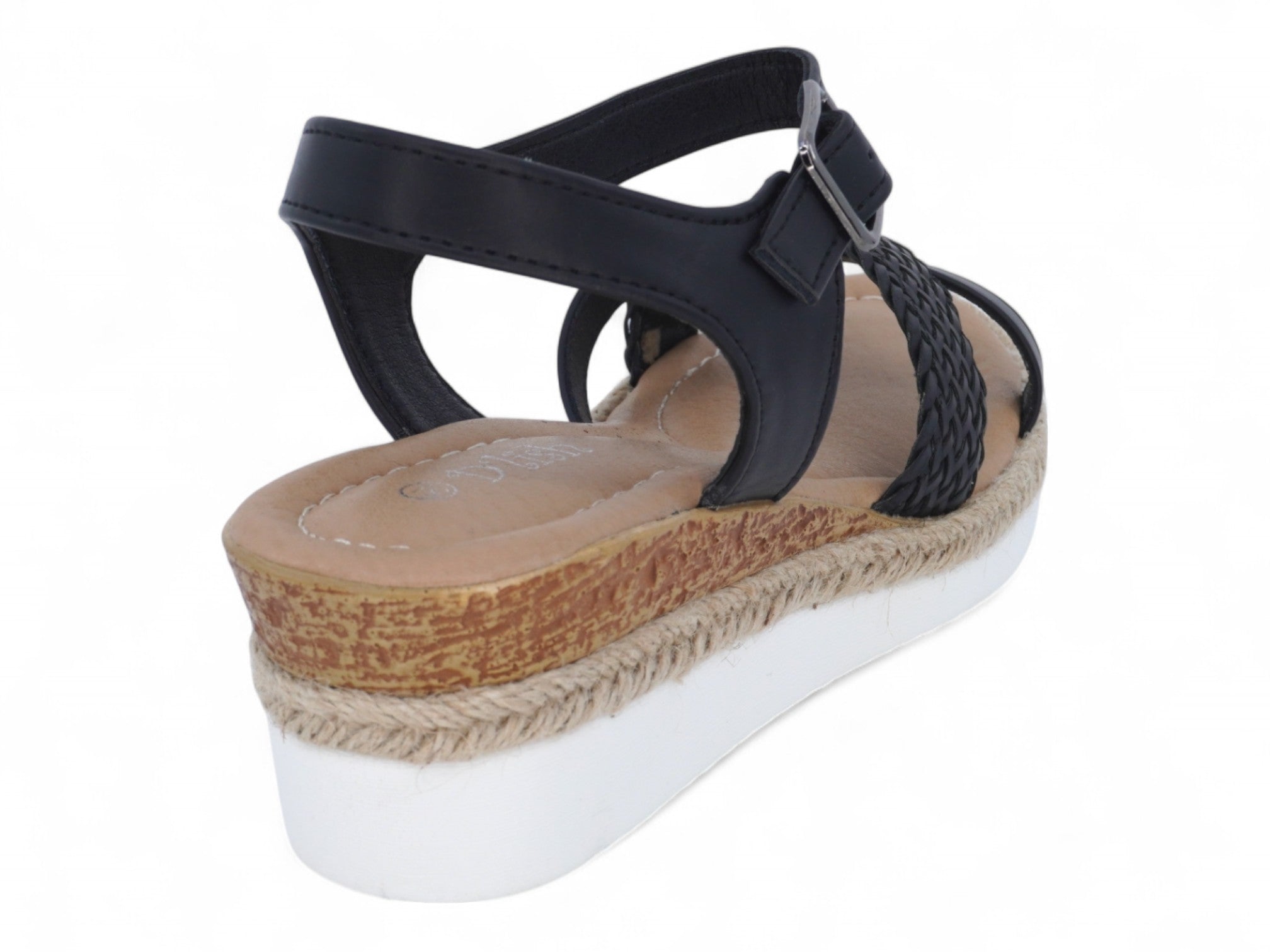 Women's Black Una Wedge