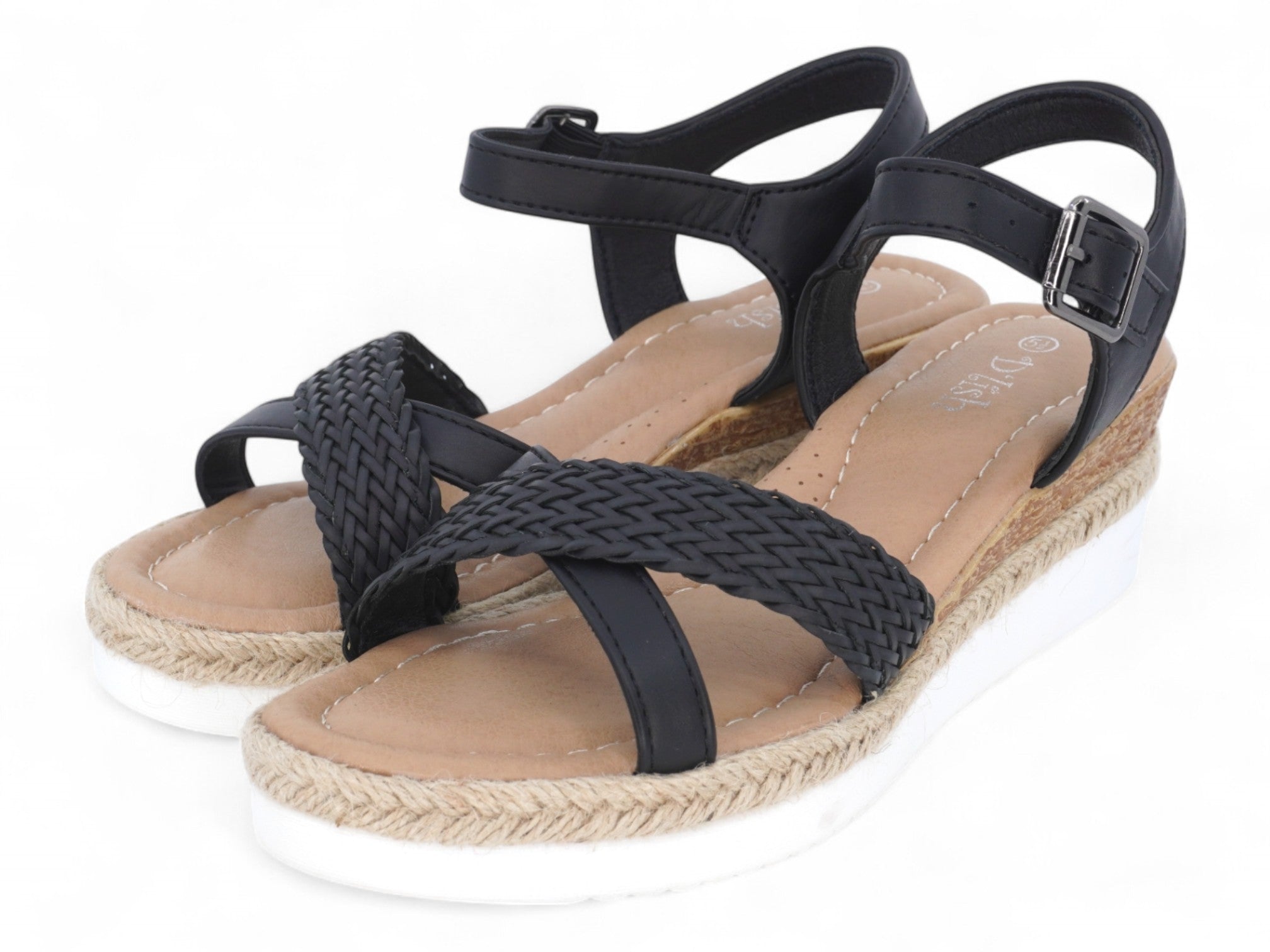 Women's Black Una Wedge