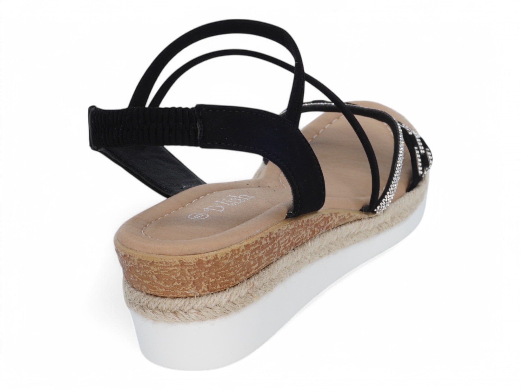 Women's Black Alexia Wedge