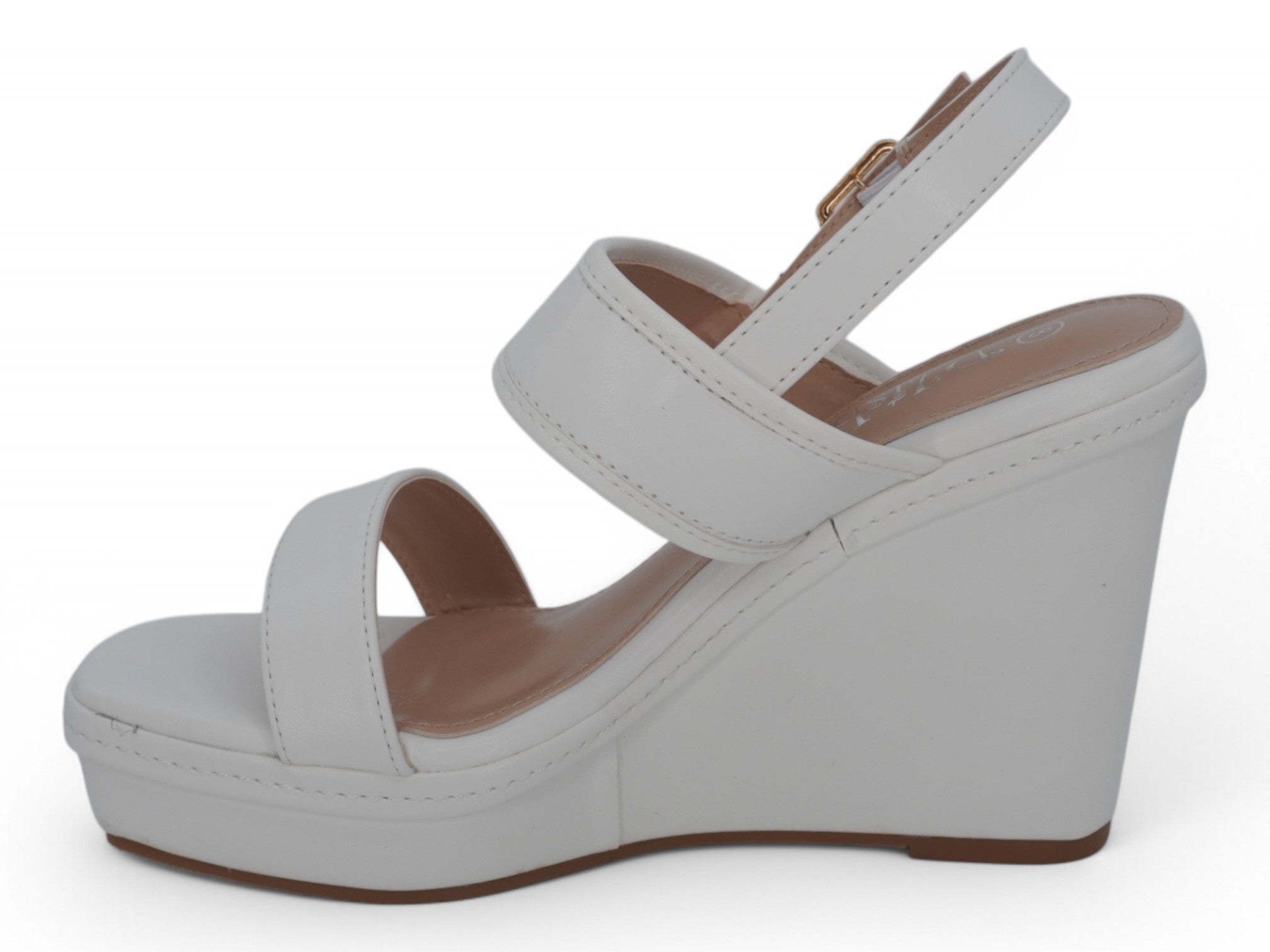 Women's White Tori Wedge
