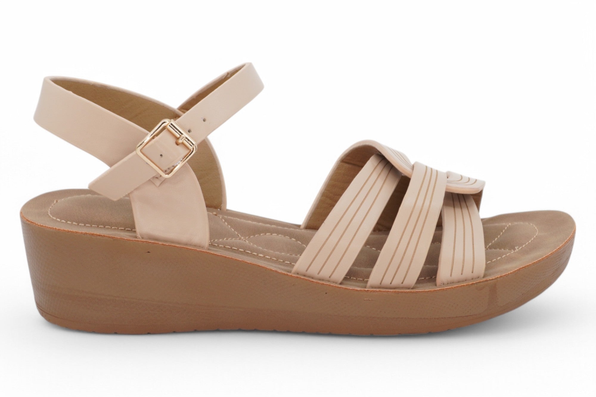 Women's Nude Rosabel Wedge