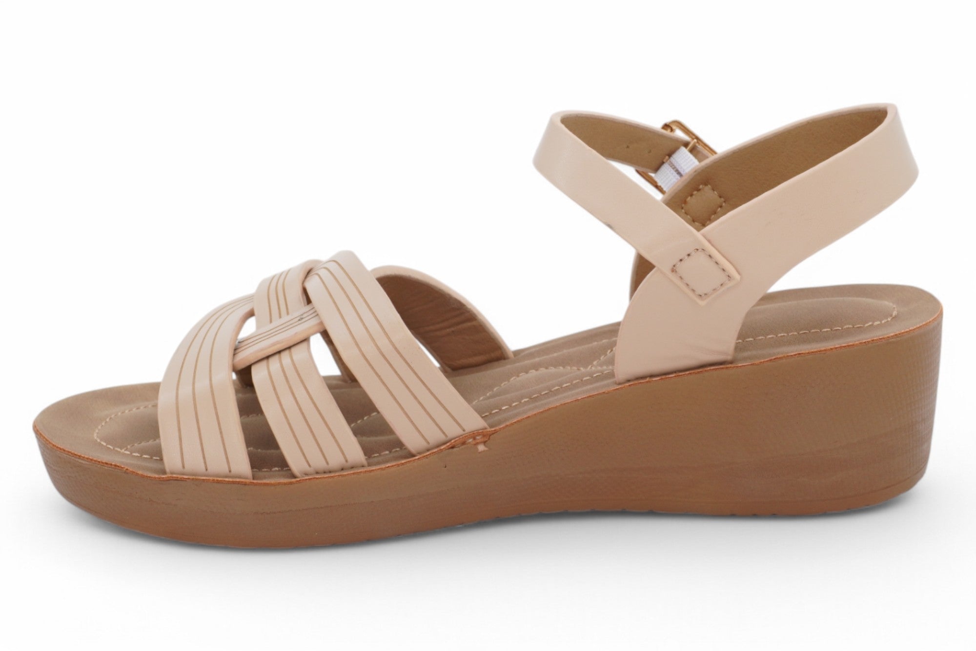 Women's Nude Rosabel Wedge
