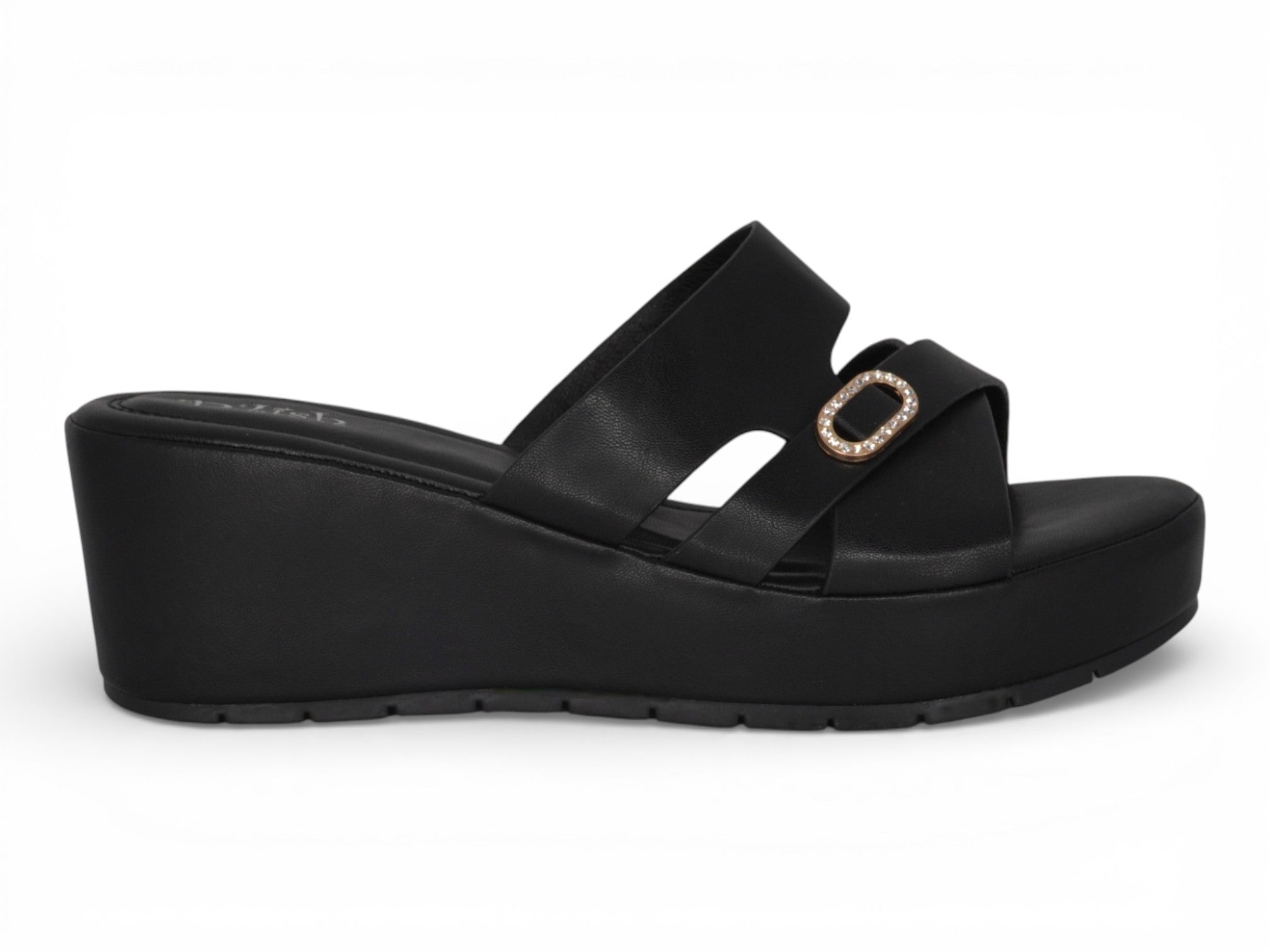 Women's Black Kingsley Wedge