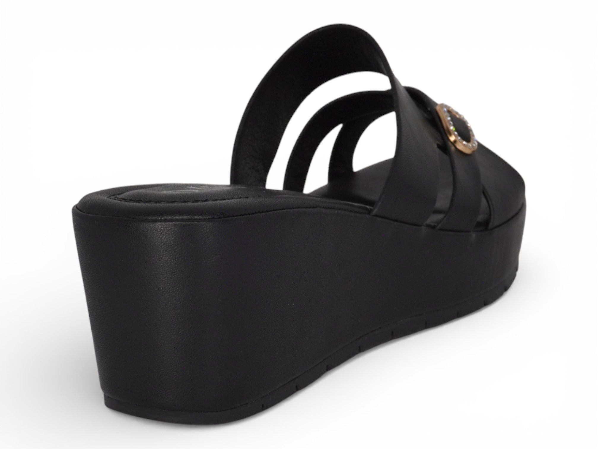 Women's Black Kingsley Wedge