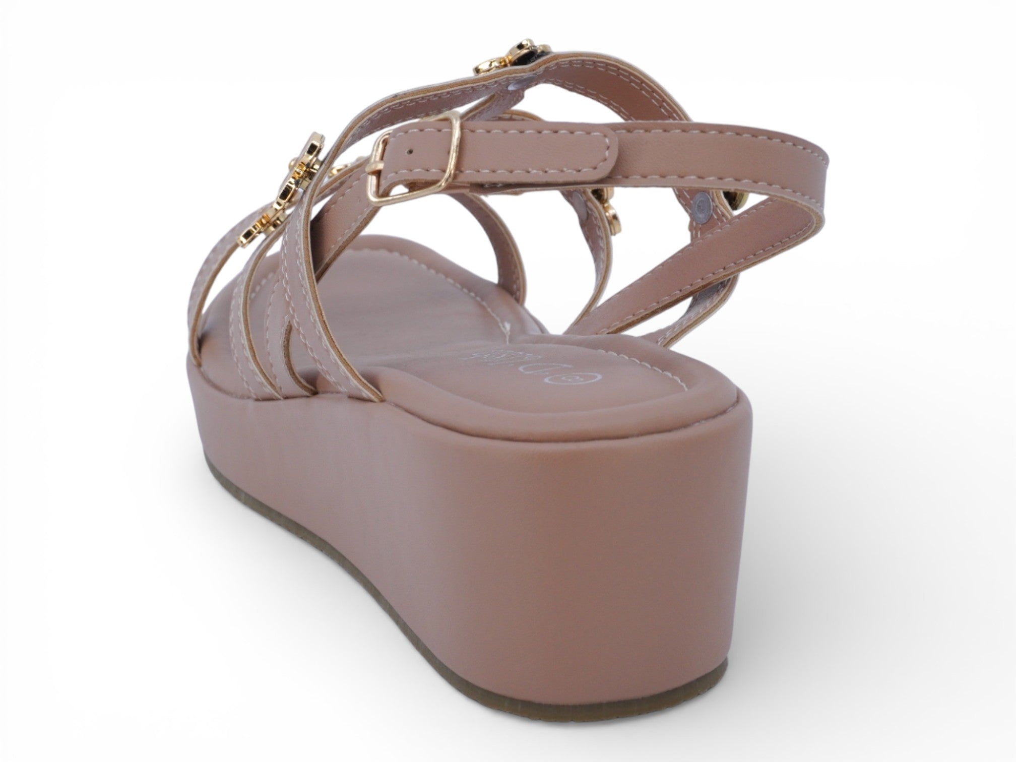 Women's Tan Dolores Gladiator Wedge