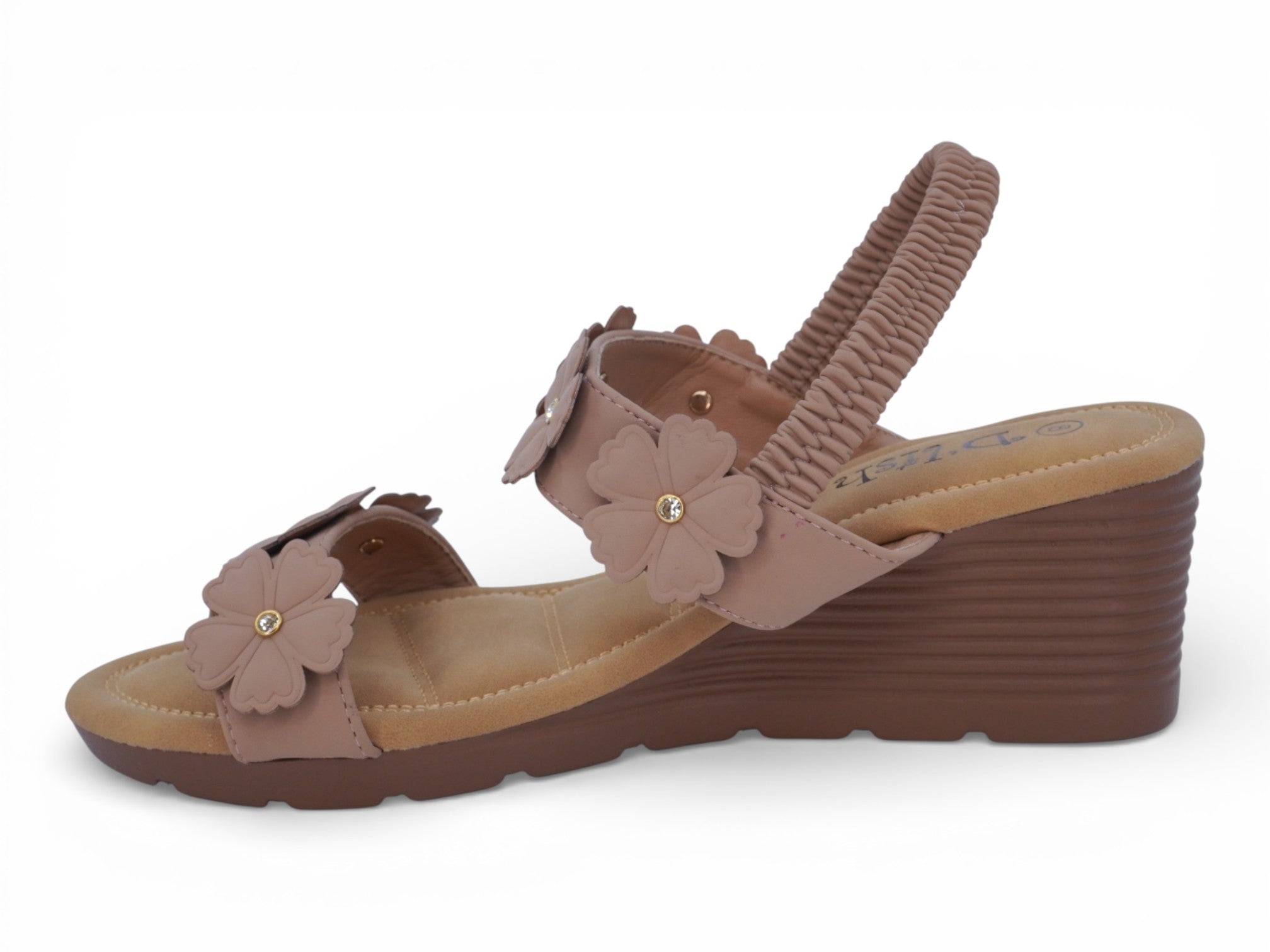 Women's Tan Marigold Wedge