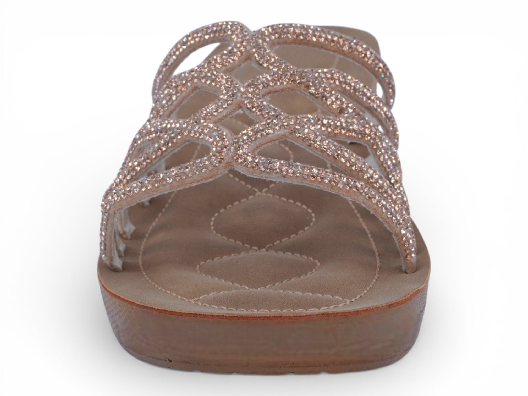 Women's Champagne Hollis Wedge
