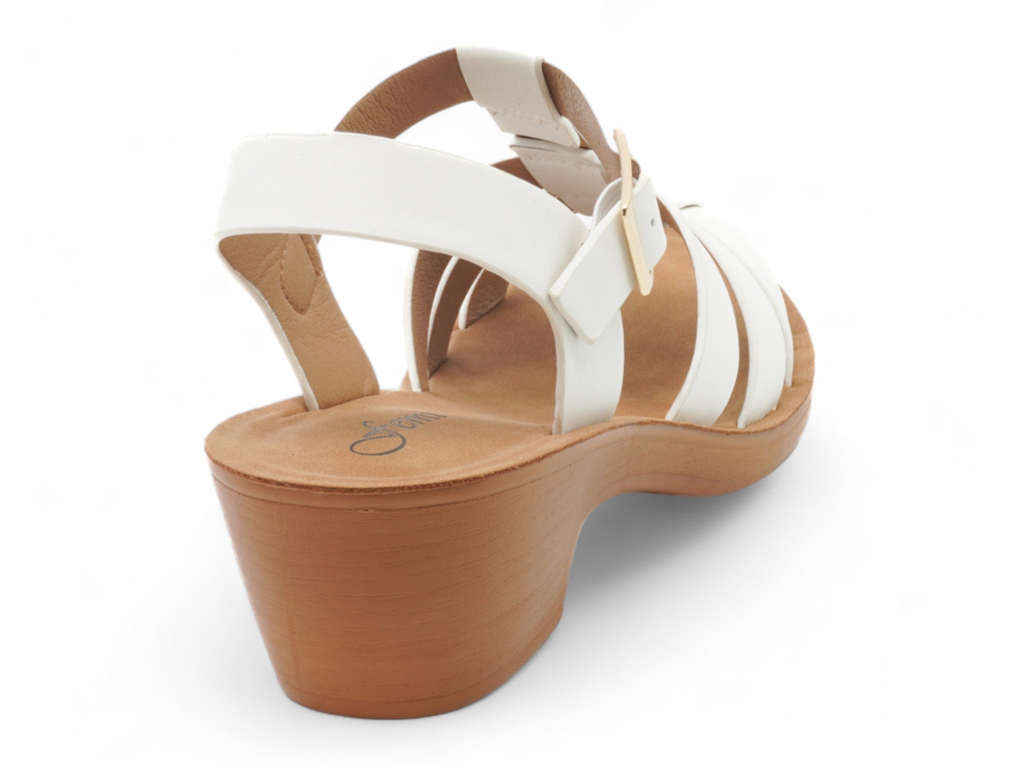 Women's White Holly Heel