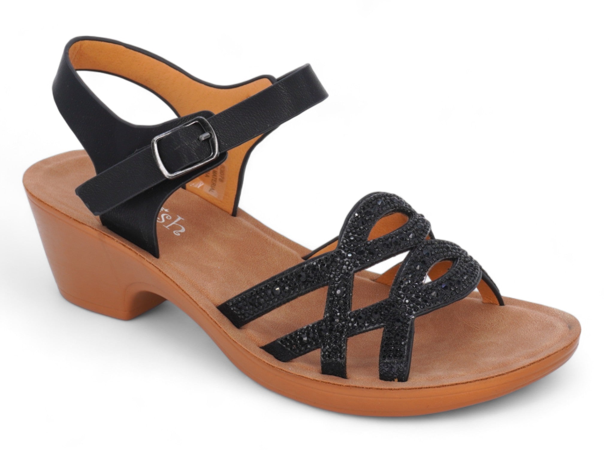 Women's Black Hope Sandal
