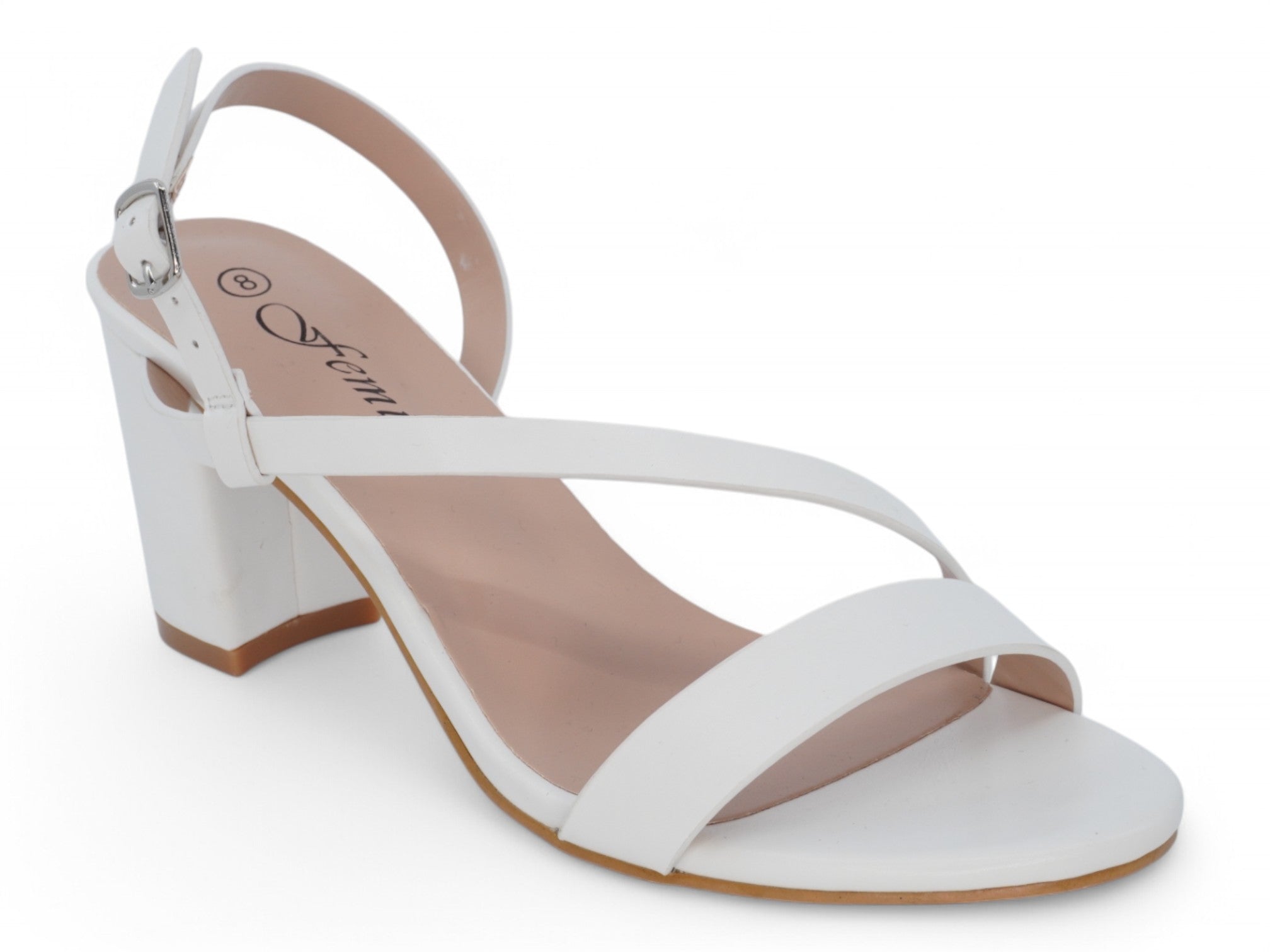 Women's White Maeve Heel