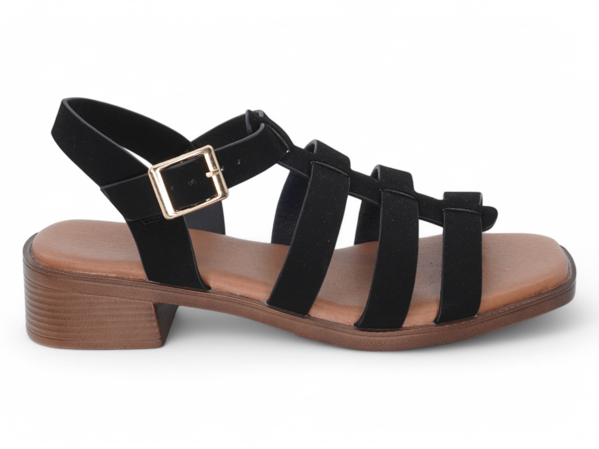 Women's Black Gladiator Sandal