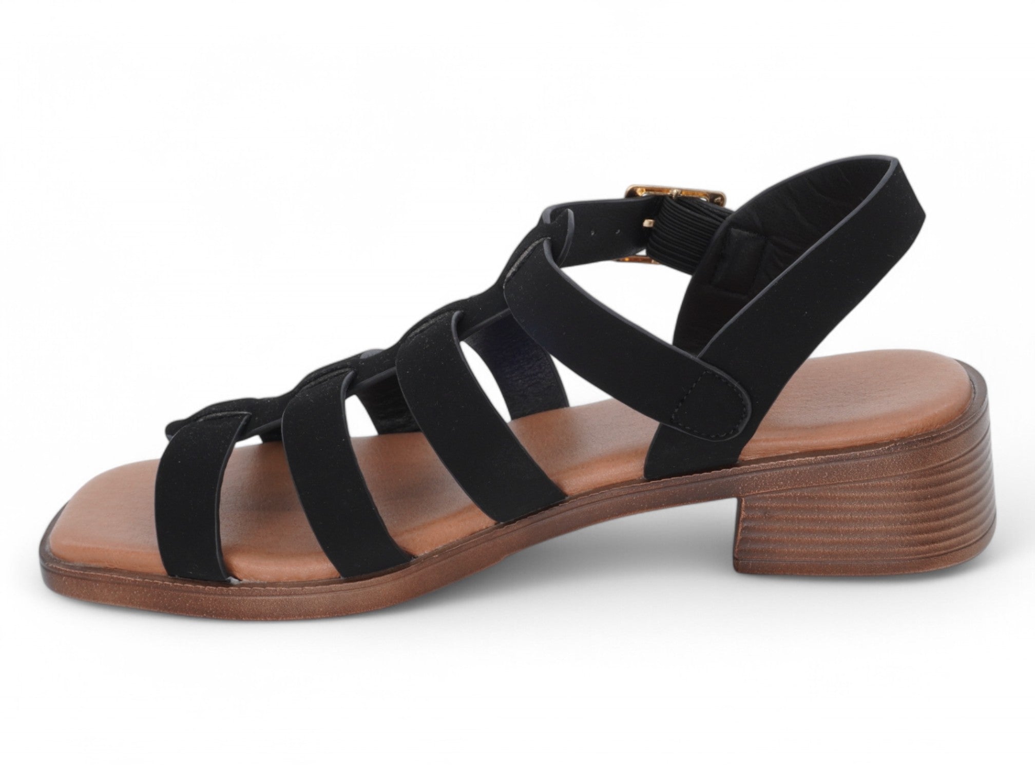 Women's Black Gladiator Sandal