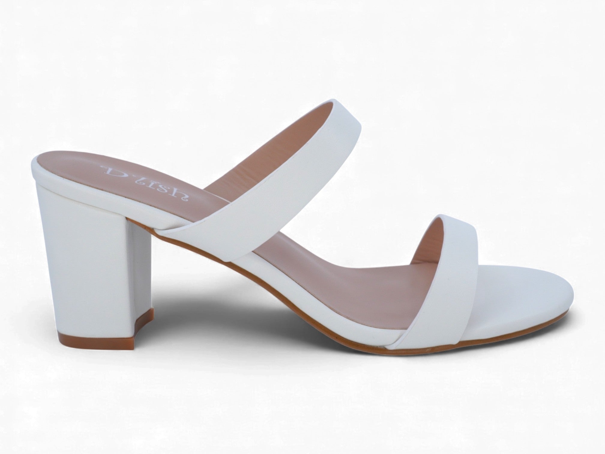 Women's White Diandra Heel
