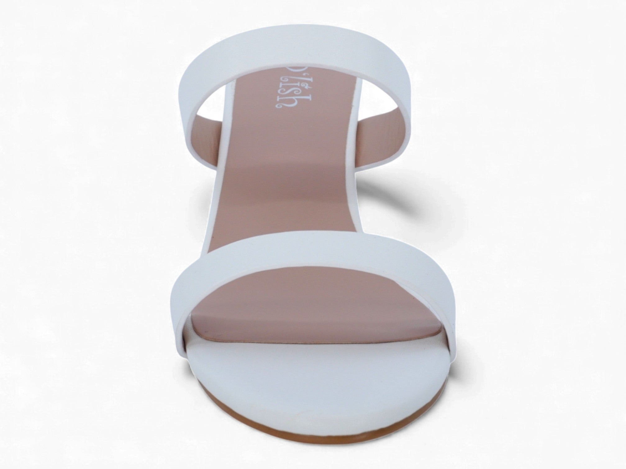 Women's White Diandra Heel