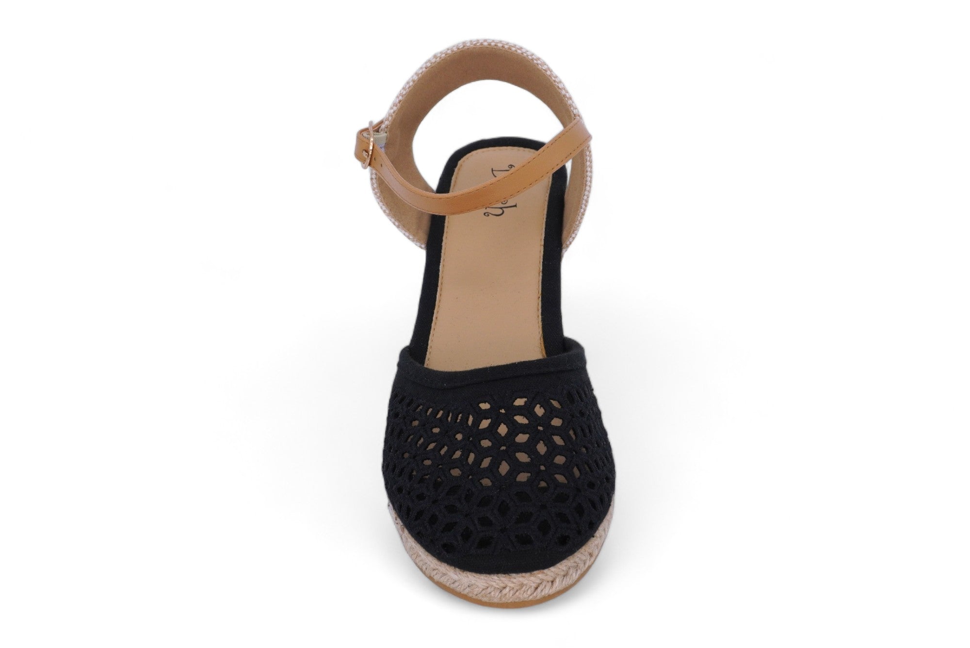Women's Black Kelsey Espadrille Wedge