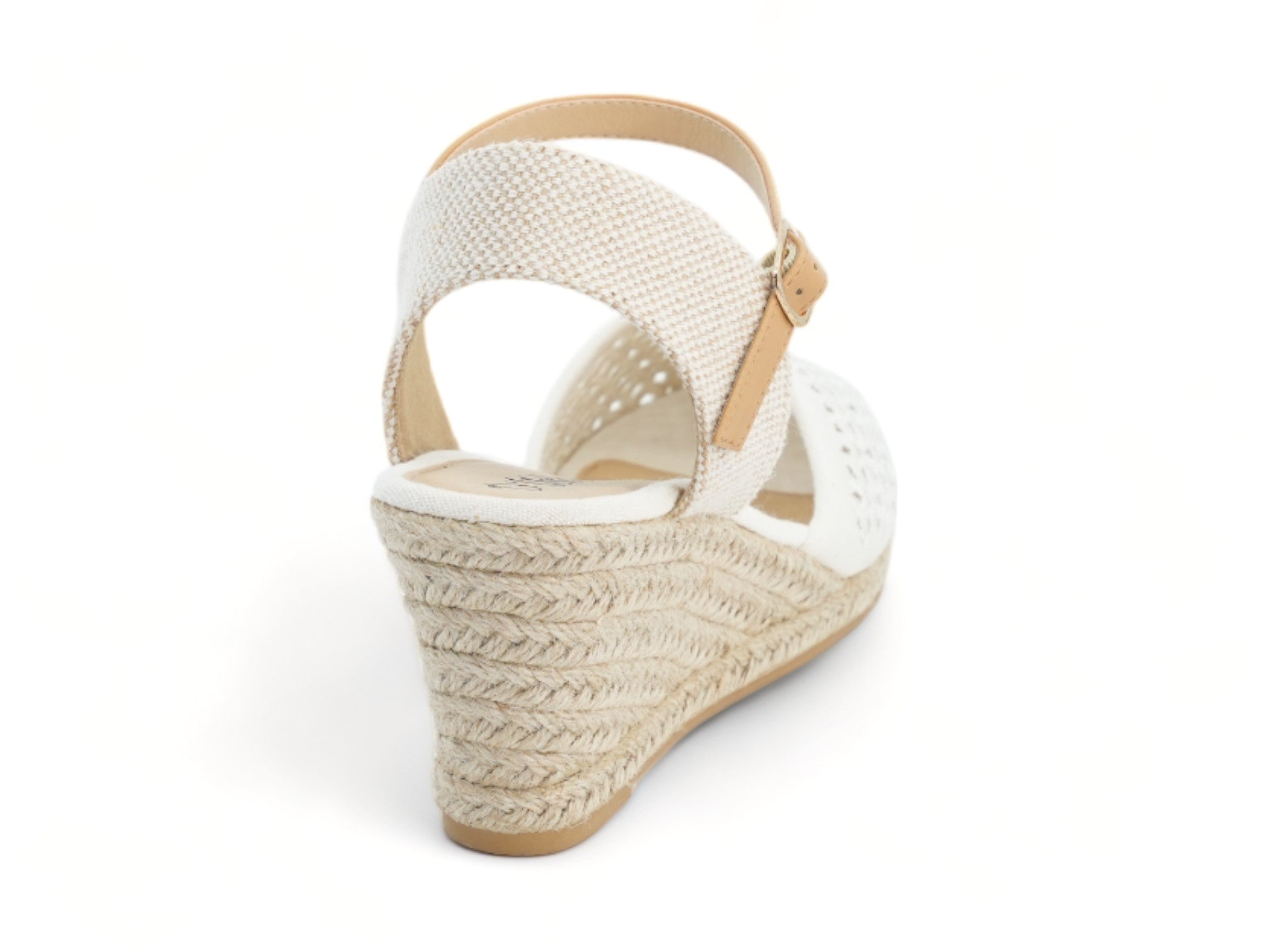 Women's Cream Kelsey Espadrille Wedge