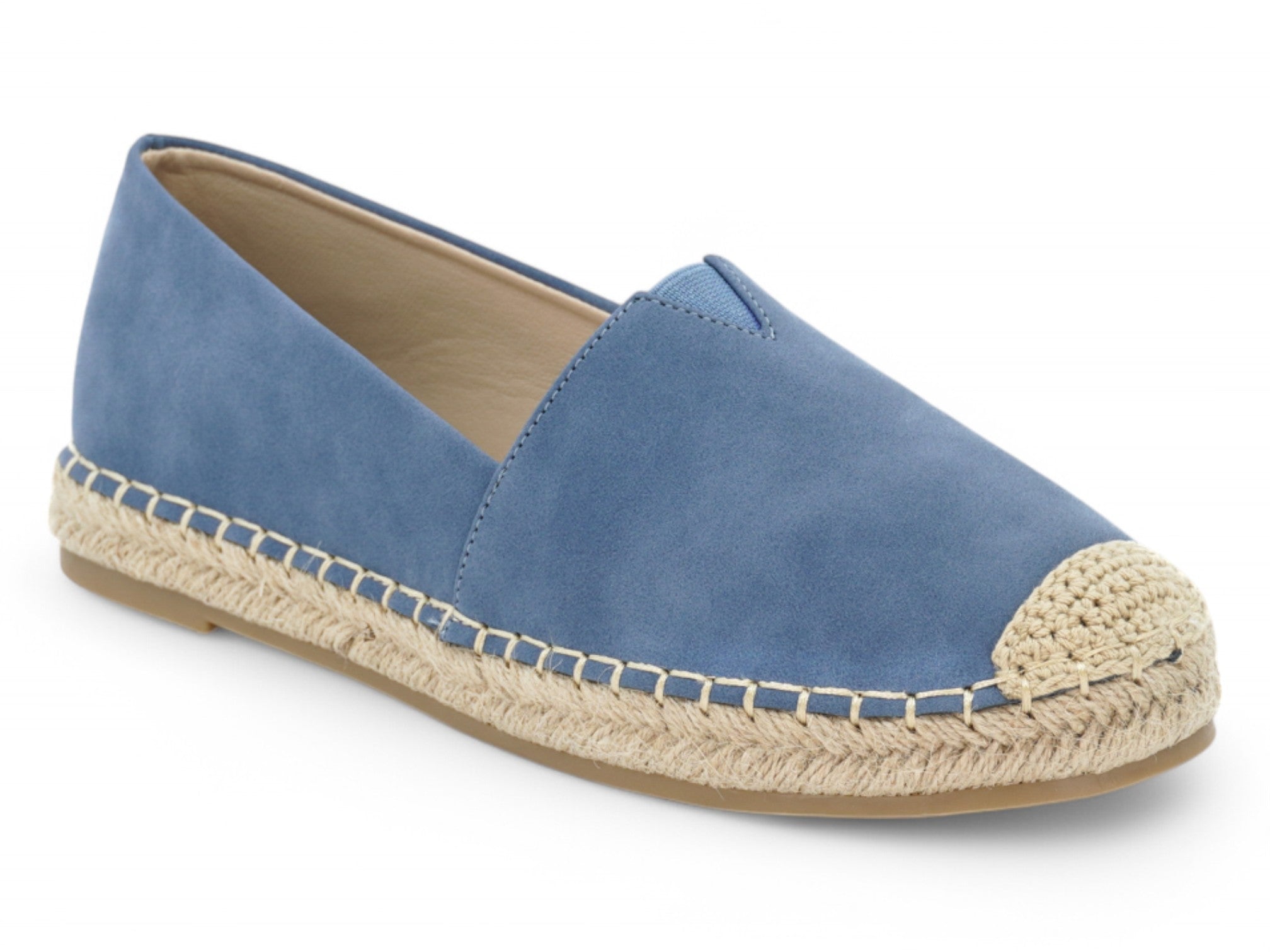Women's Blue Shyla Espadrille Flat