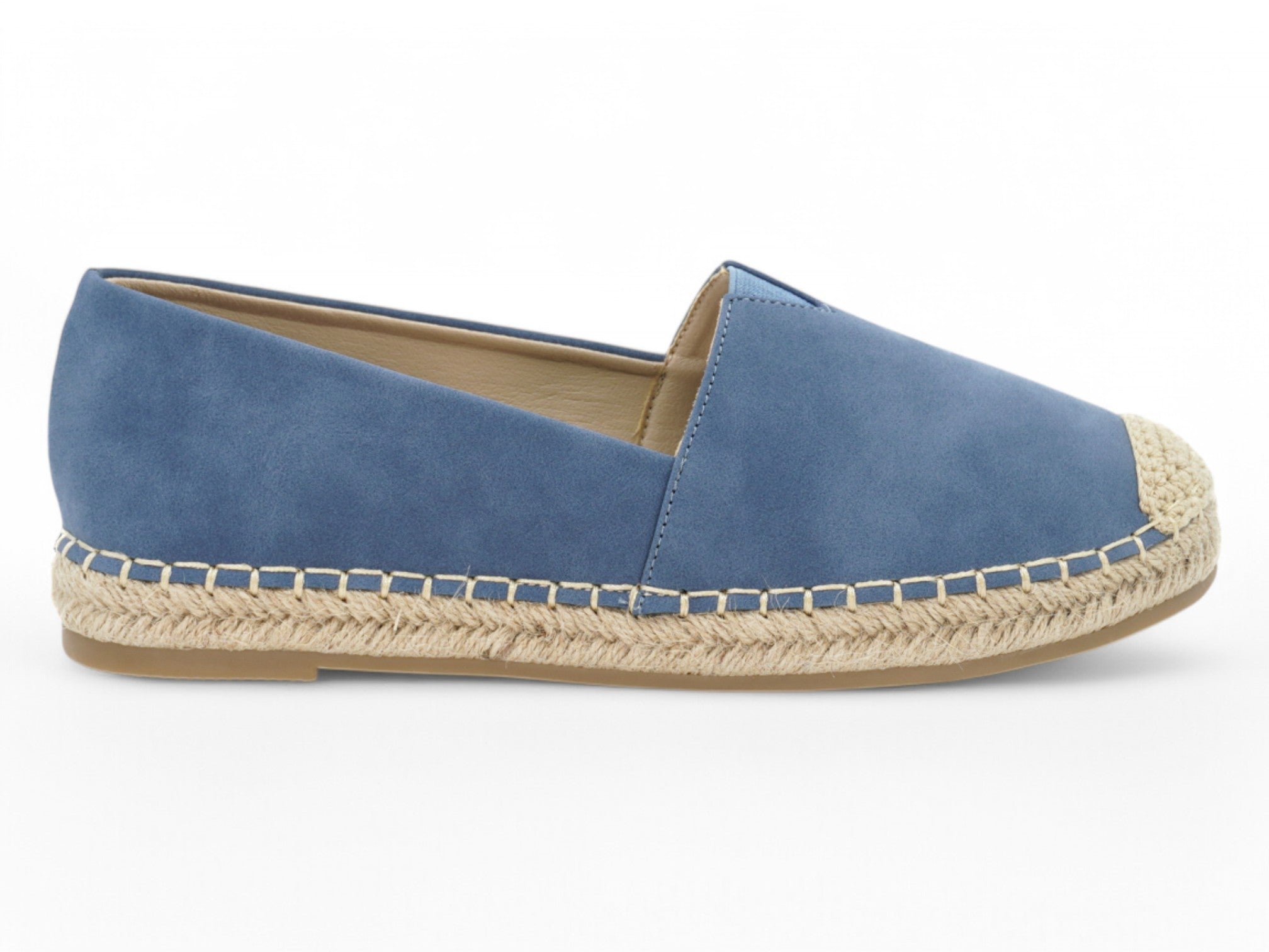 Women's Blue Shyla Espadrille Flat