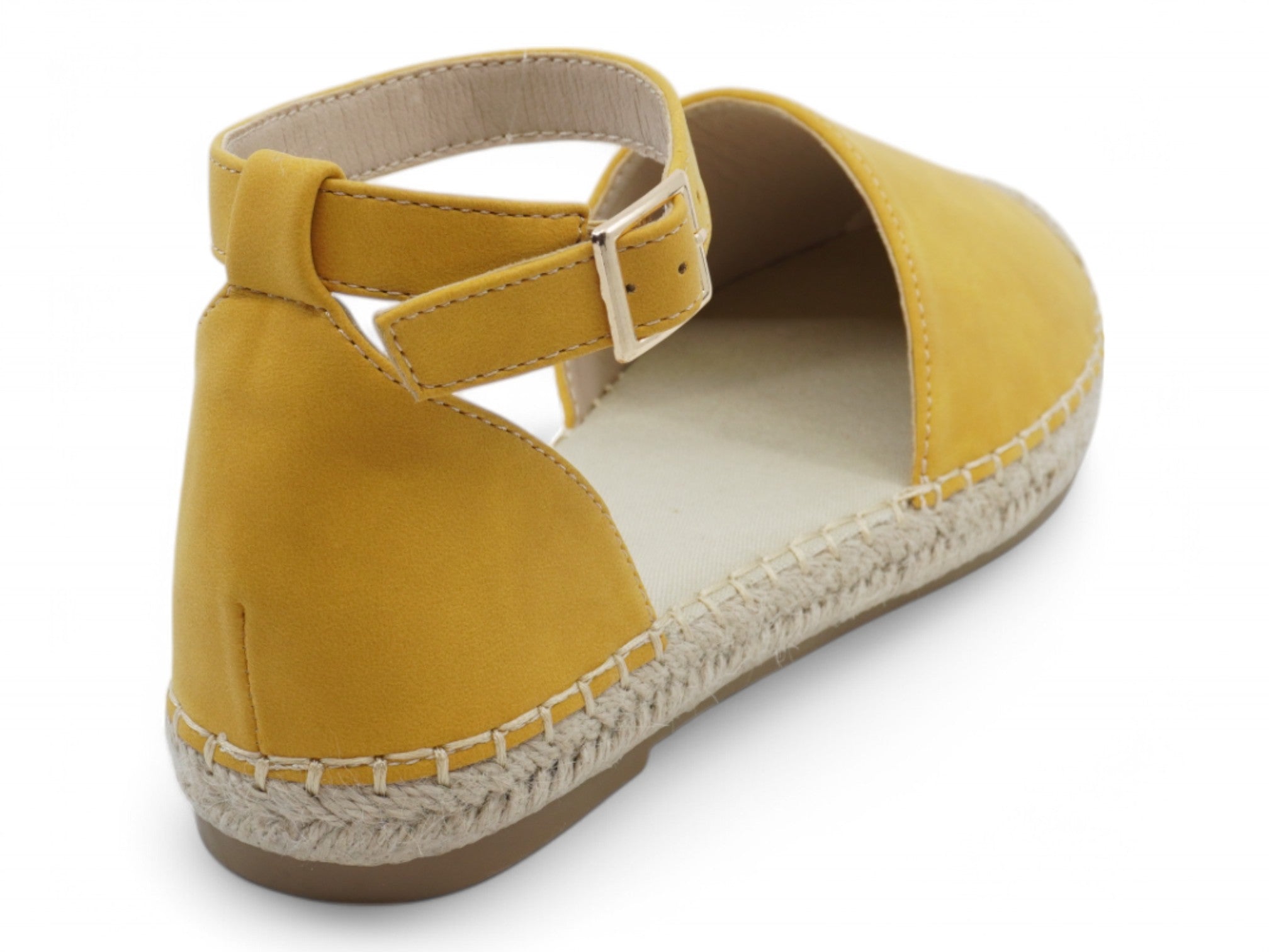 Women's Mustard Open Shank Shyla Espadrille