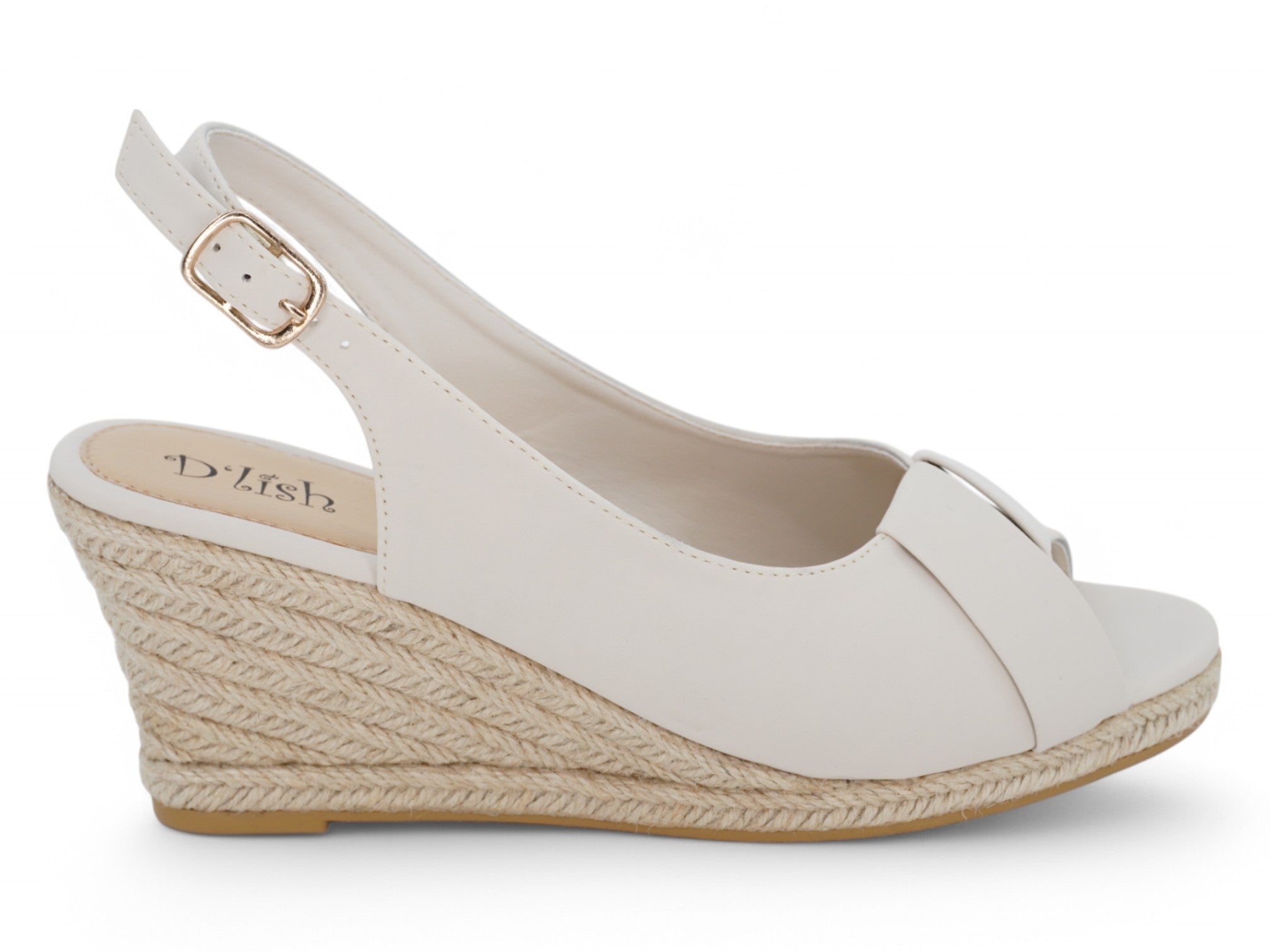 Women's Ivory Aurelia Espadrille Wedge