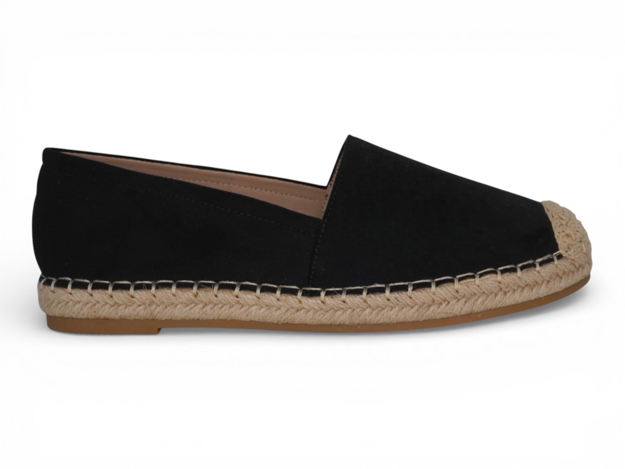 Women's Black Velour Shyla Espadrille