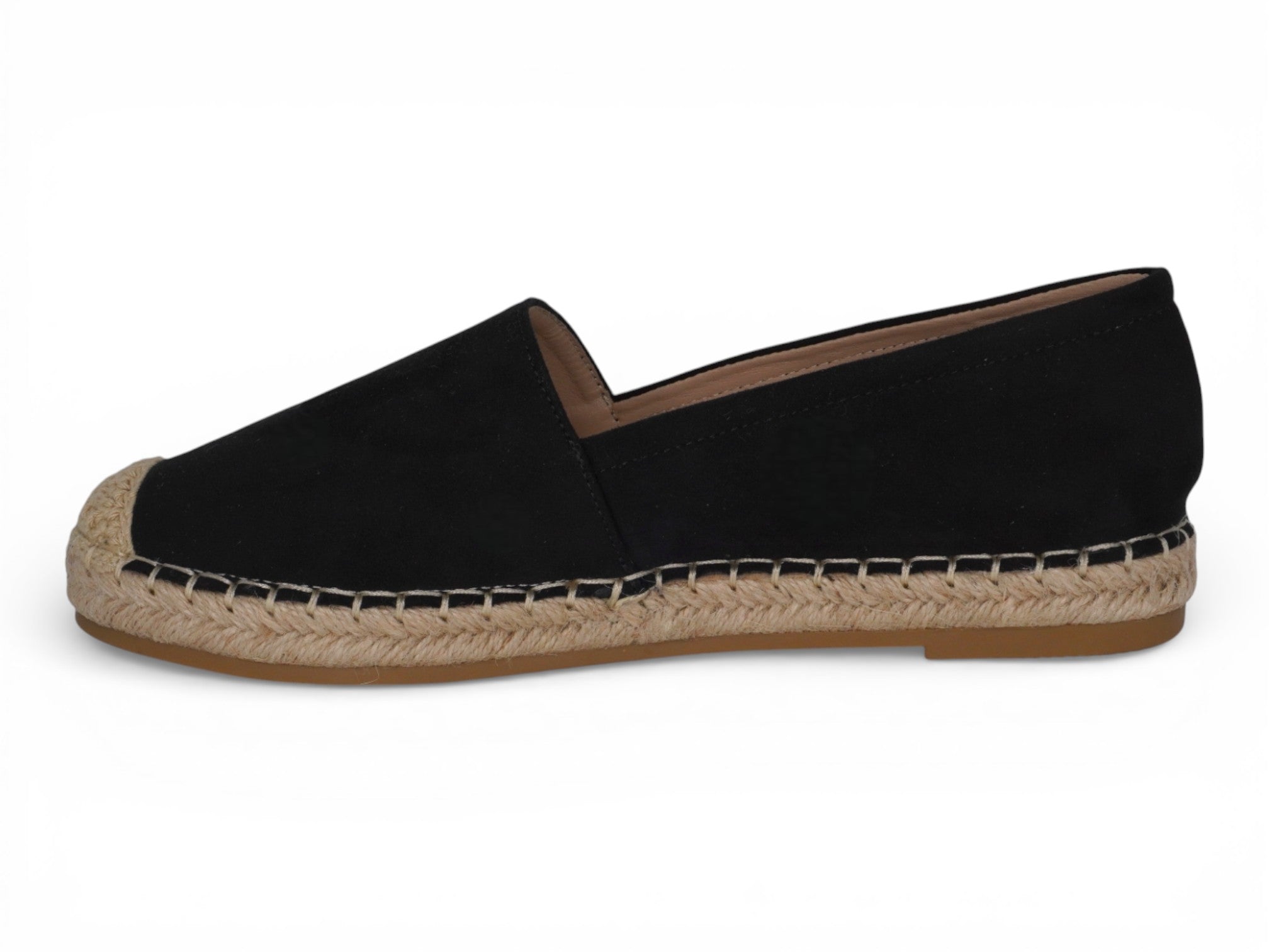 Women's Black Velour Shyla Espadrille