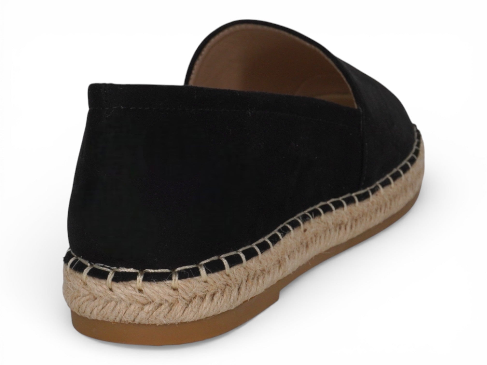 Women's Black Velour Shyla Espadrille
