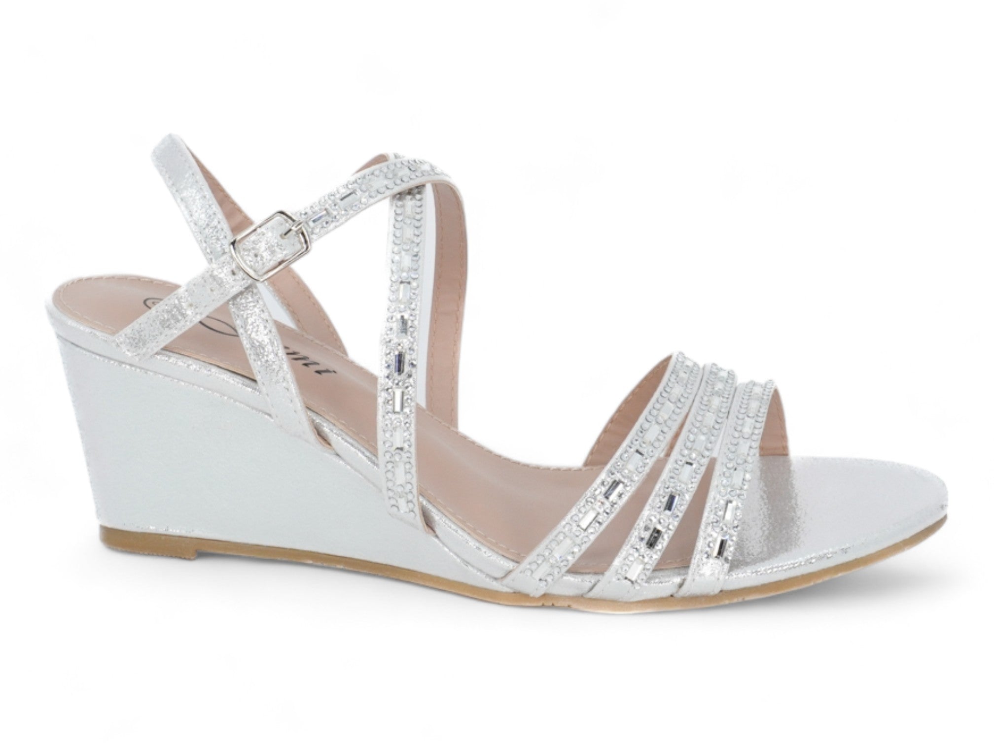 Women's Silver Rianna Wedge