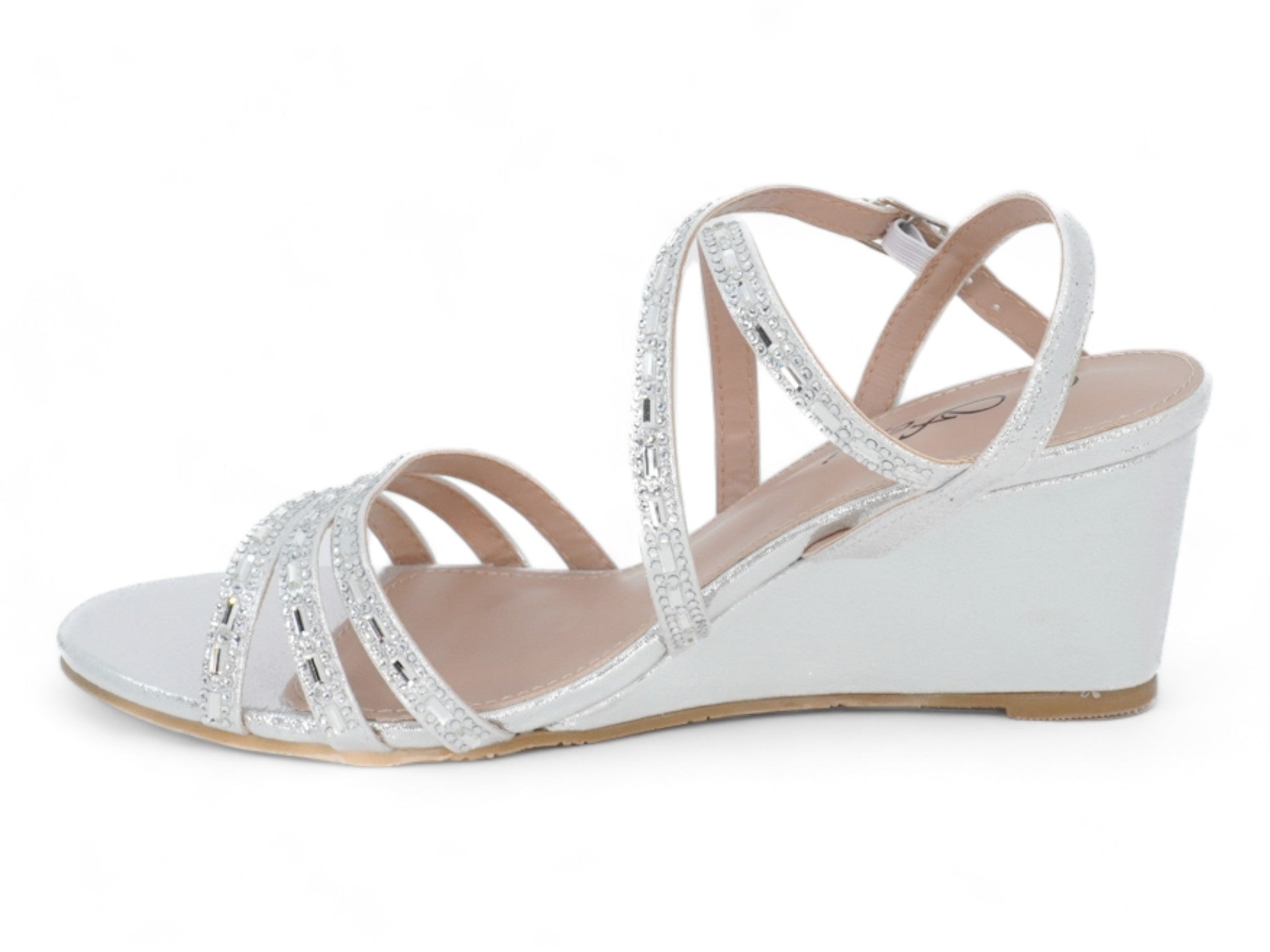 Women's Silver Rianna Wedge