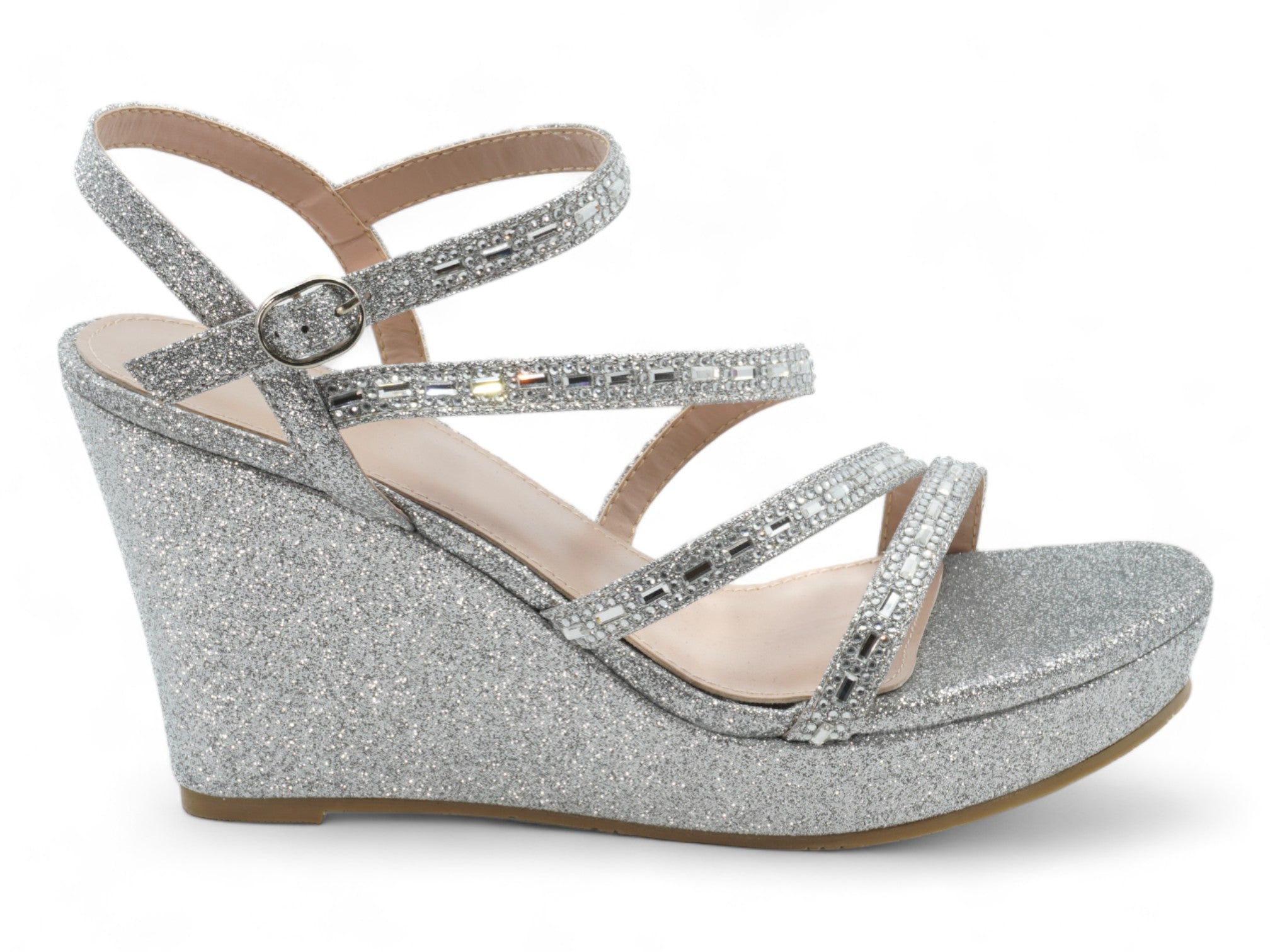 Women's Silver Hazel Wedge
