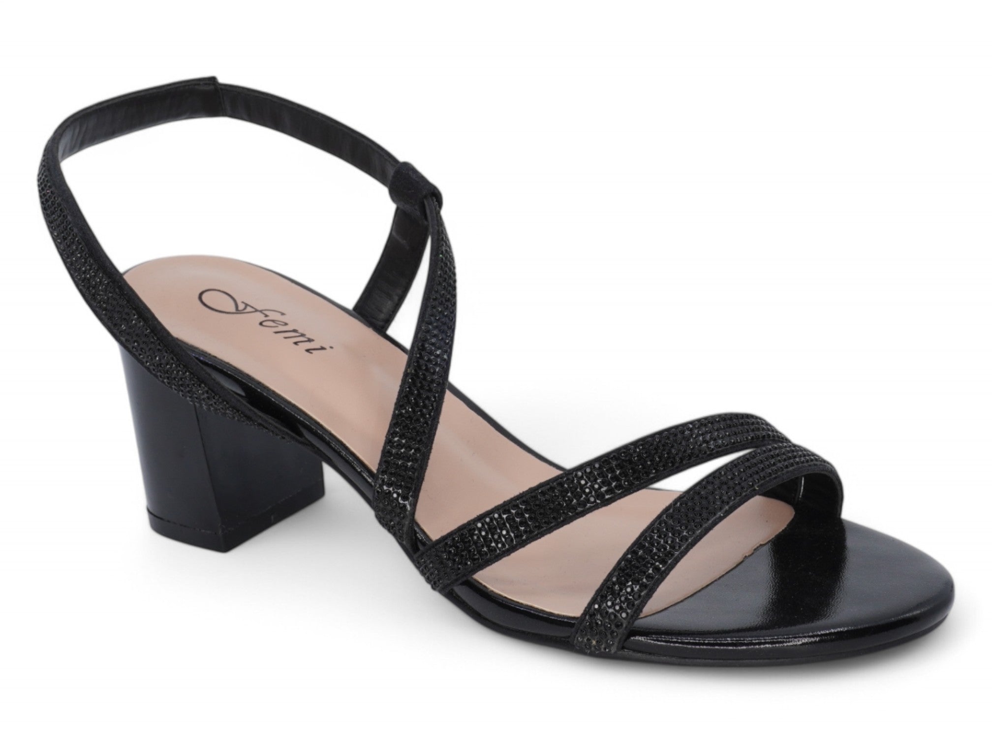Women's Black Milani Dress Sandal
