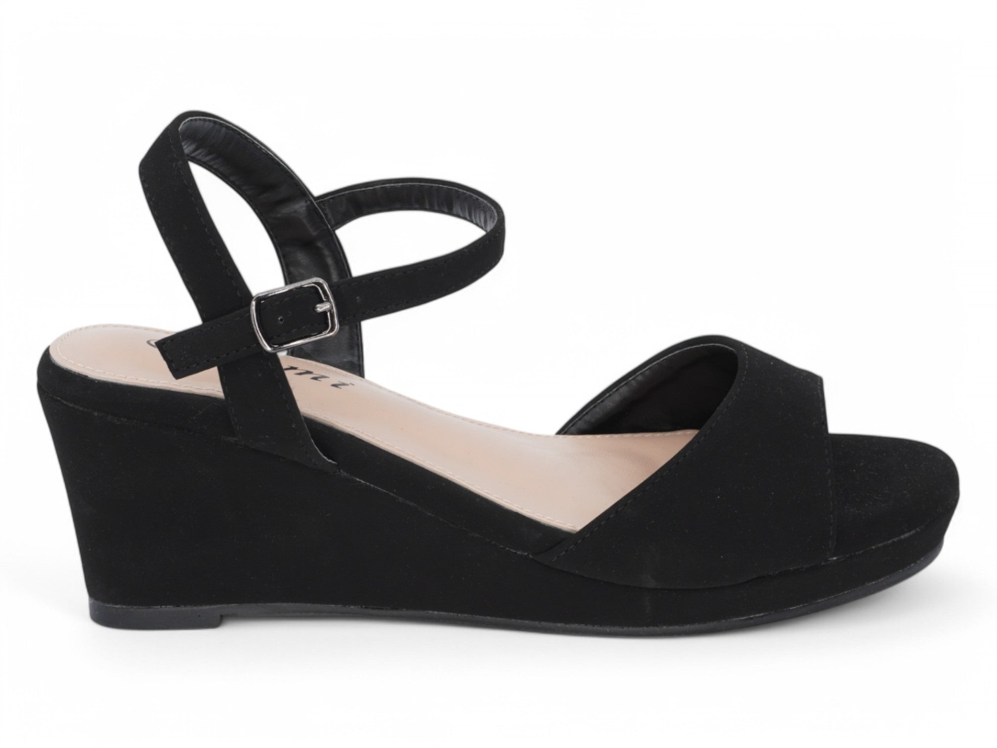 Women's Black Leah Wedge