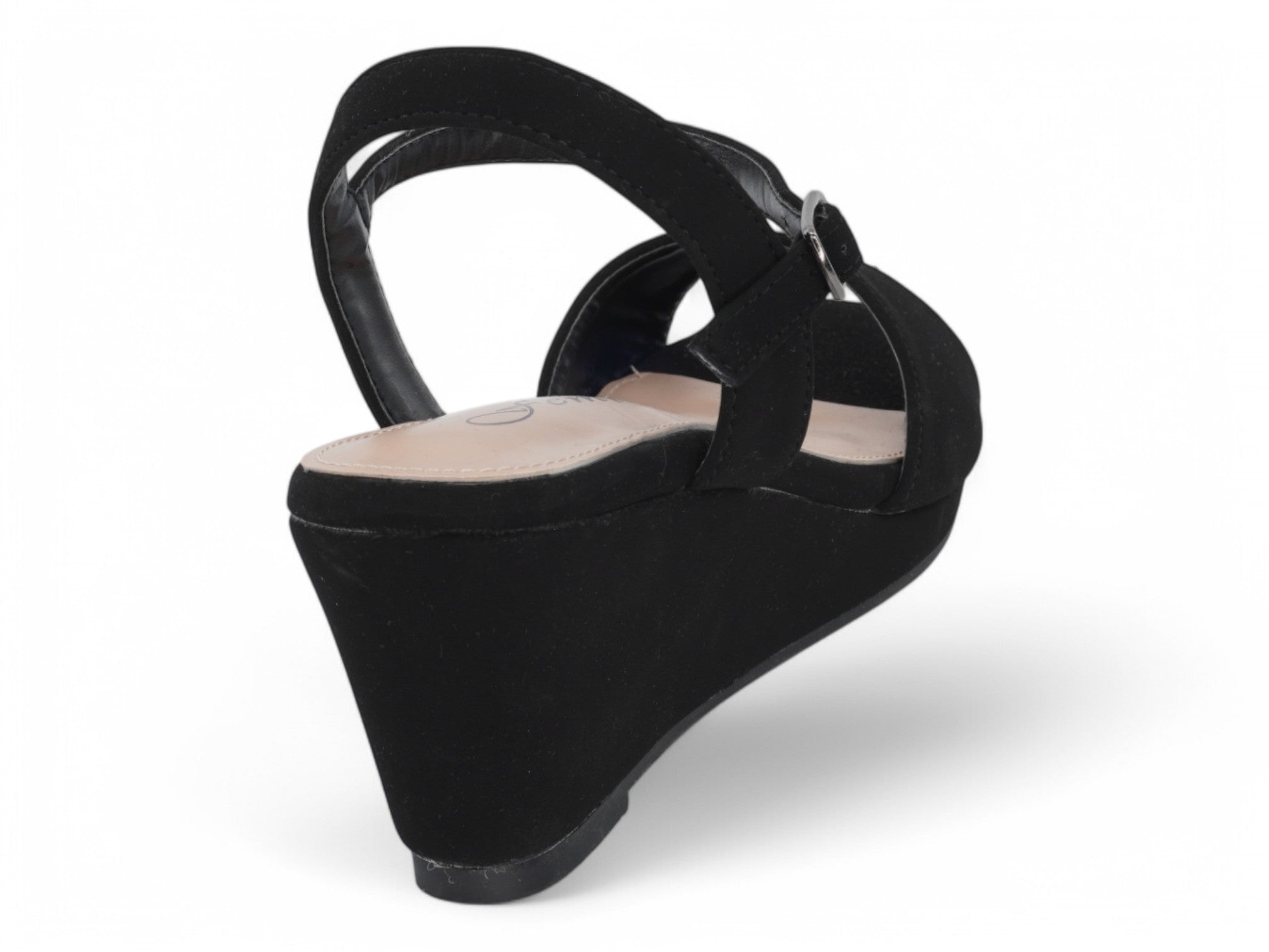 Women's Black Leah Wedge