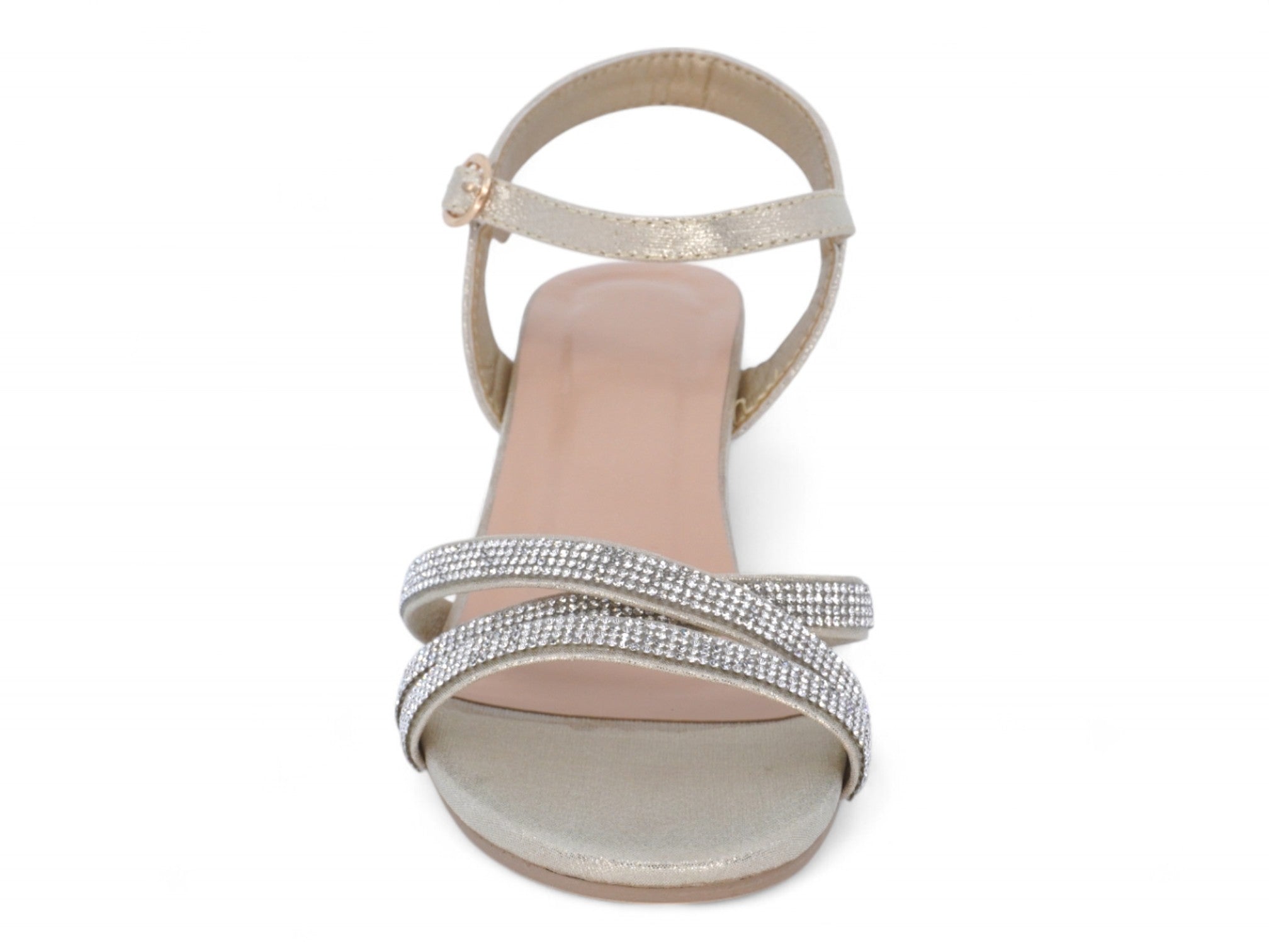 Women's Champagne Jessica Heel