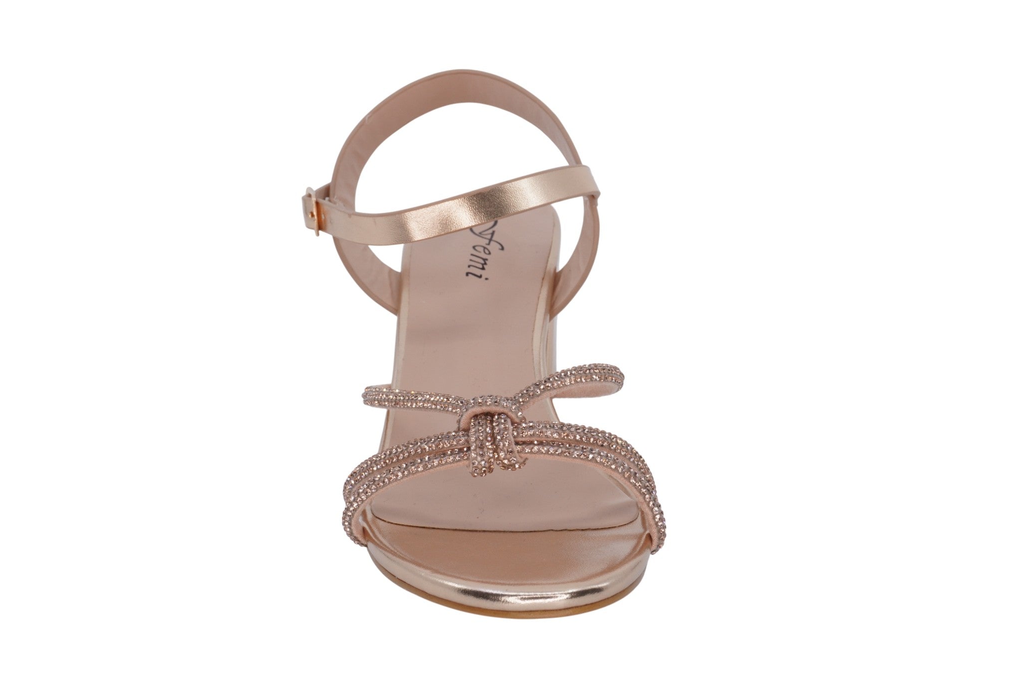 Women's Rose Gold Koa Dress Sandal