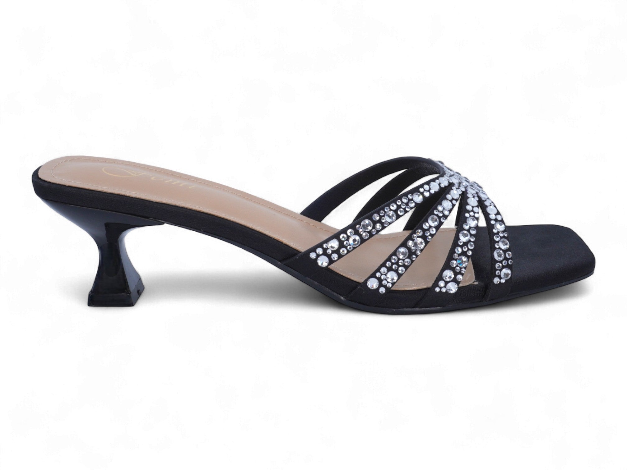 Women's Black Marceline Kitten Heel