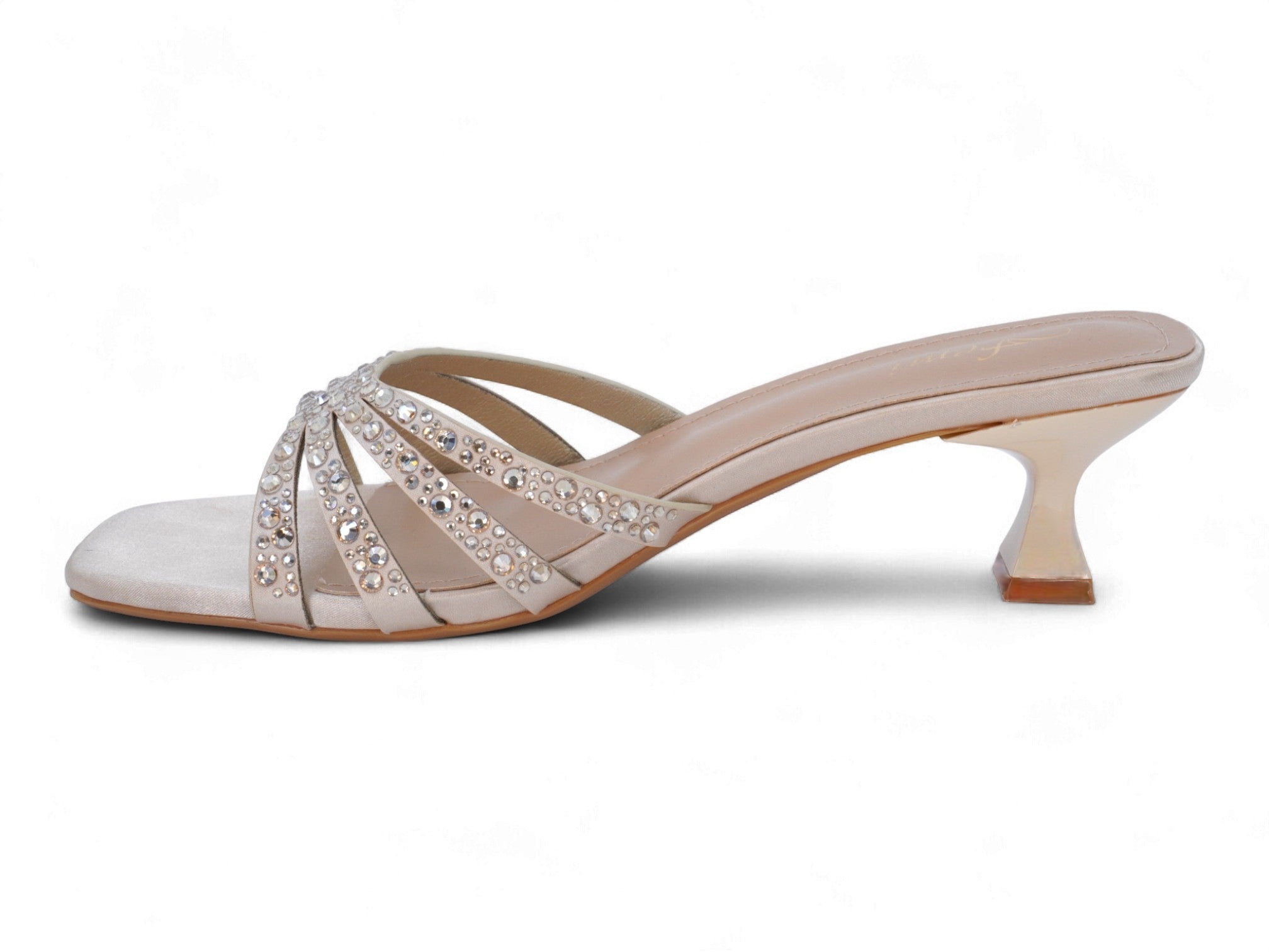 Women's Gold Marceline Kitten Heel