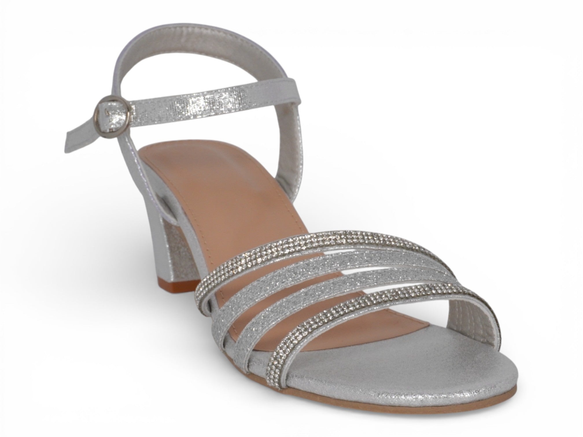 Women's Silver Ruthie Heel