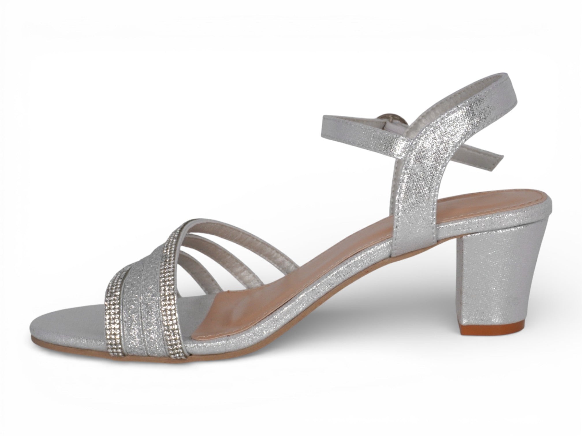 Women's Silver Ruthie Heel
