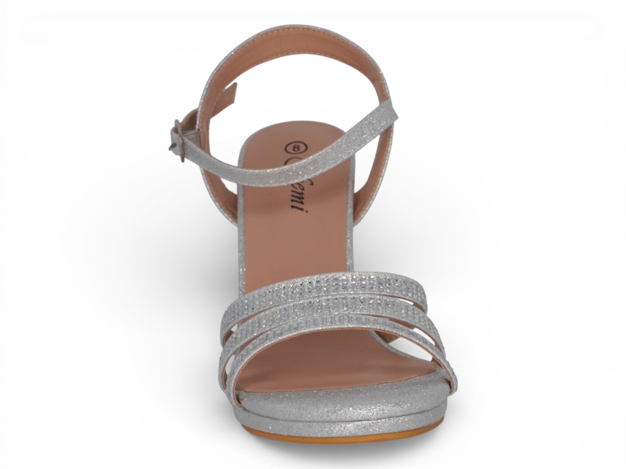 Women's Silver Emery Heel