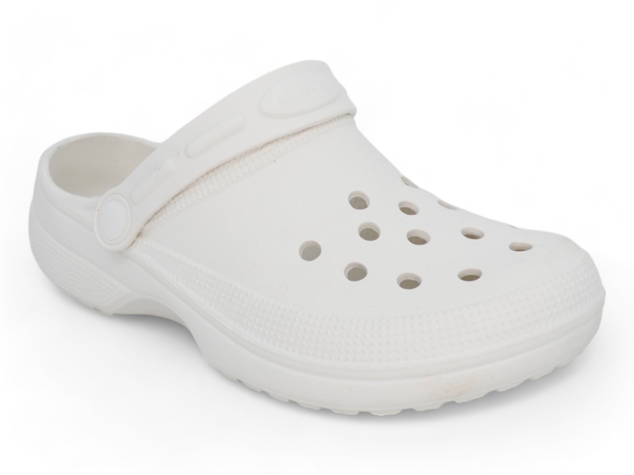 Women's White Clog