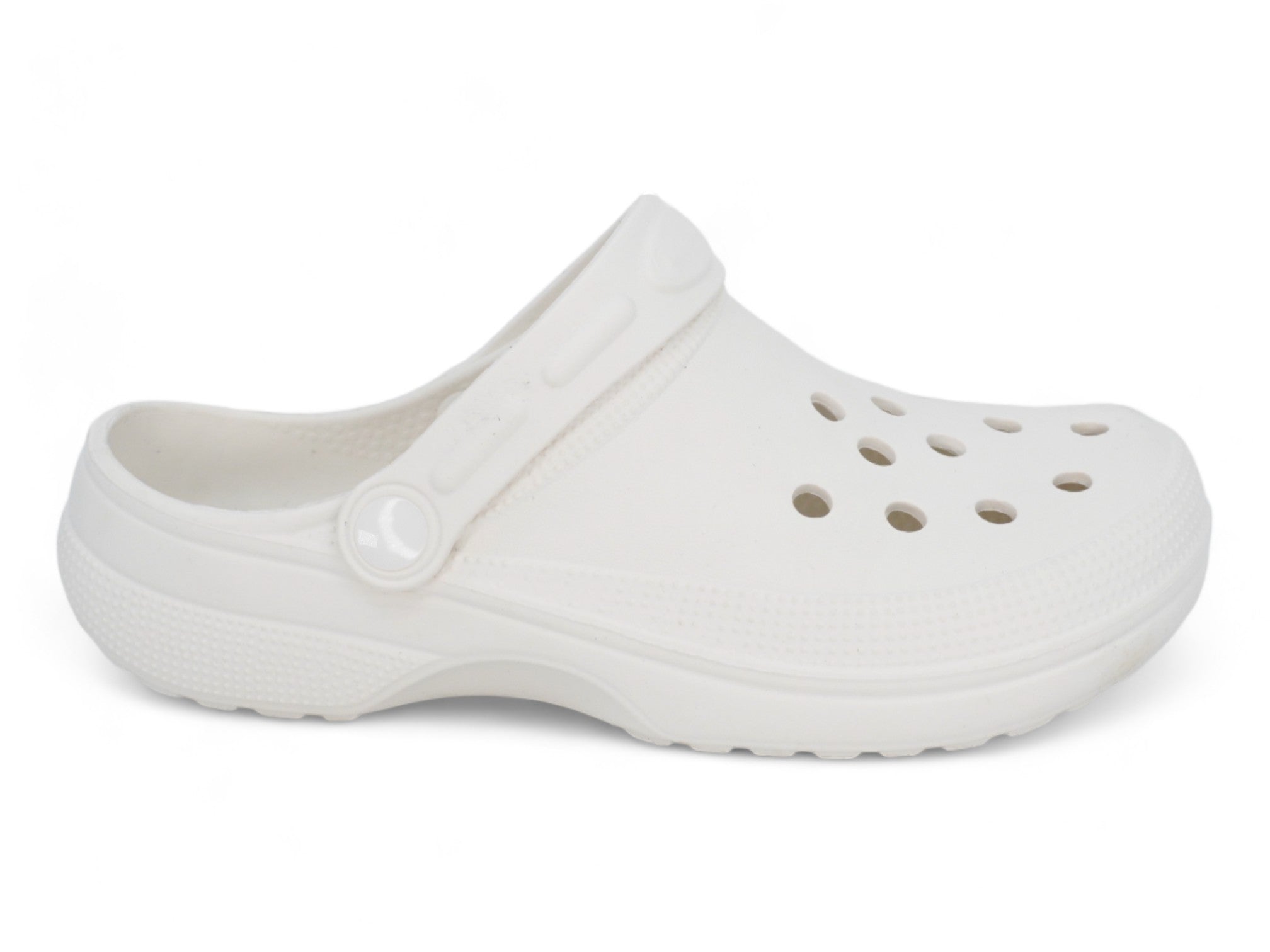Women's White Clog