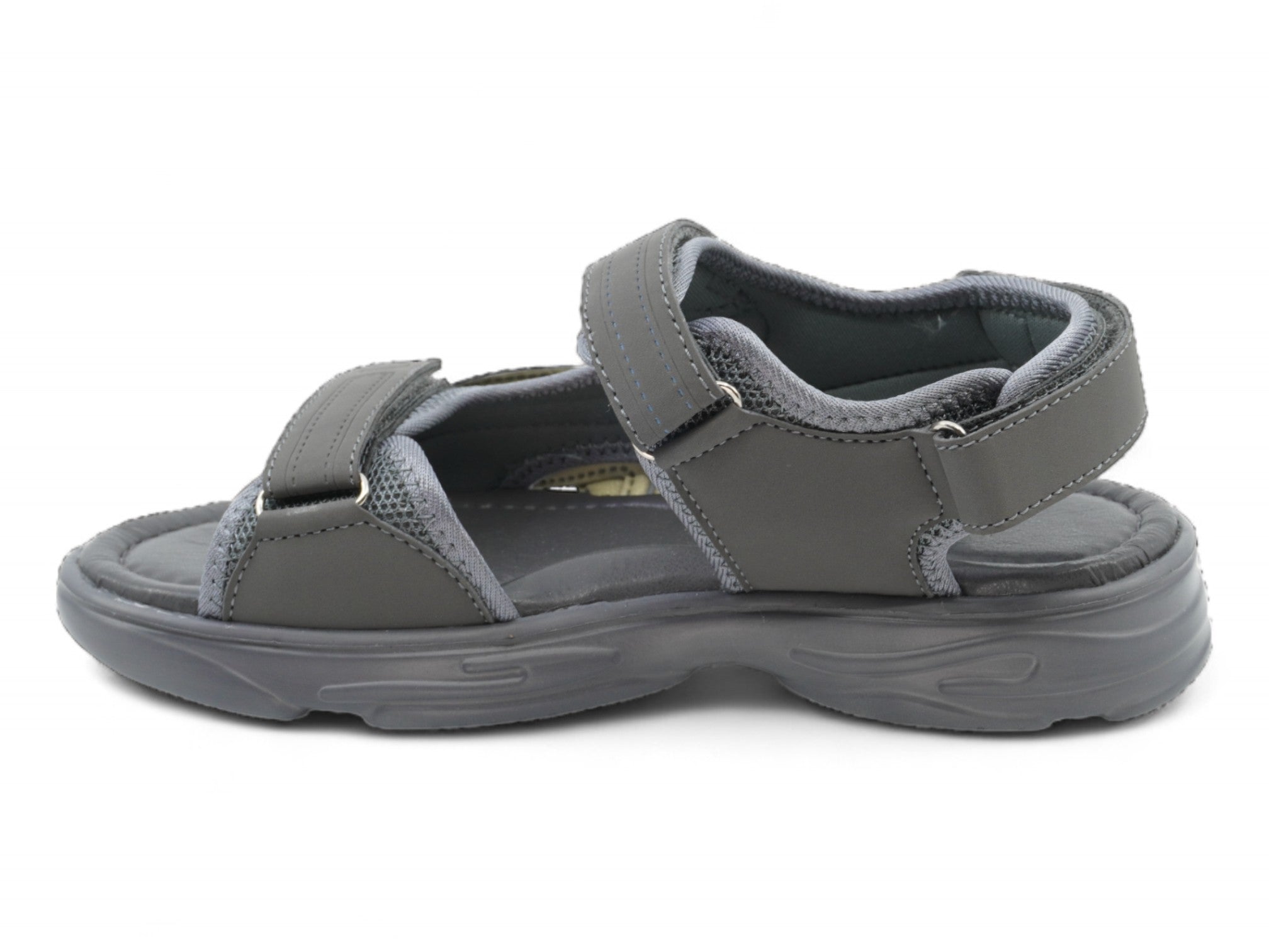 Boys' Gray Logan Sport Sandal