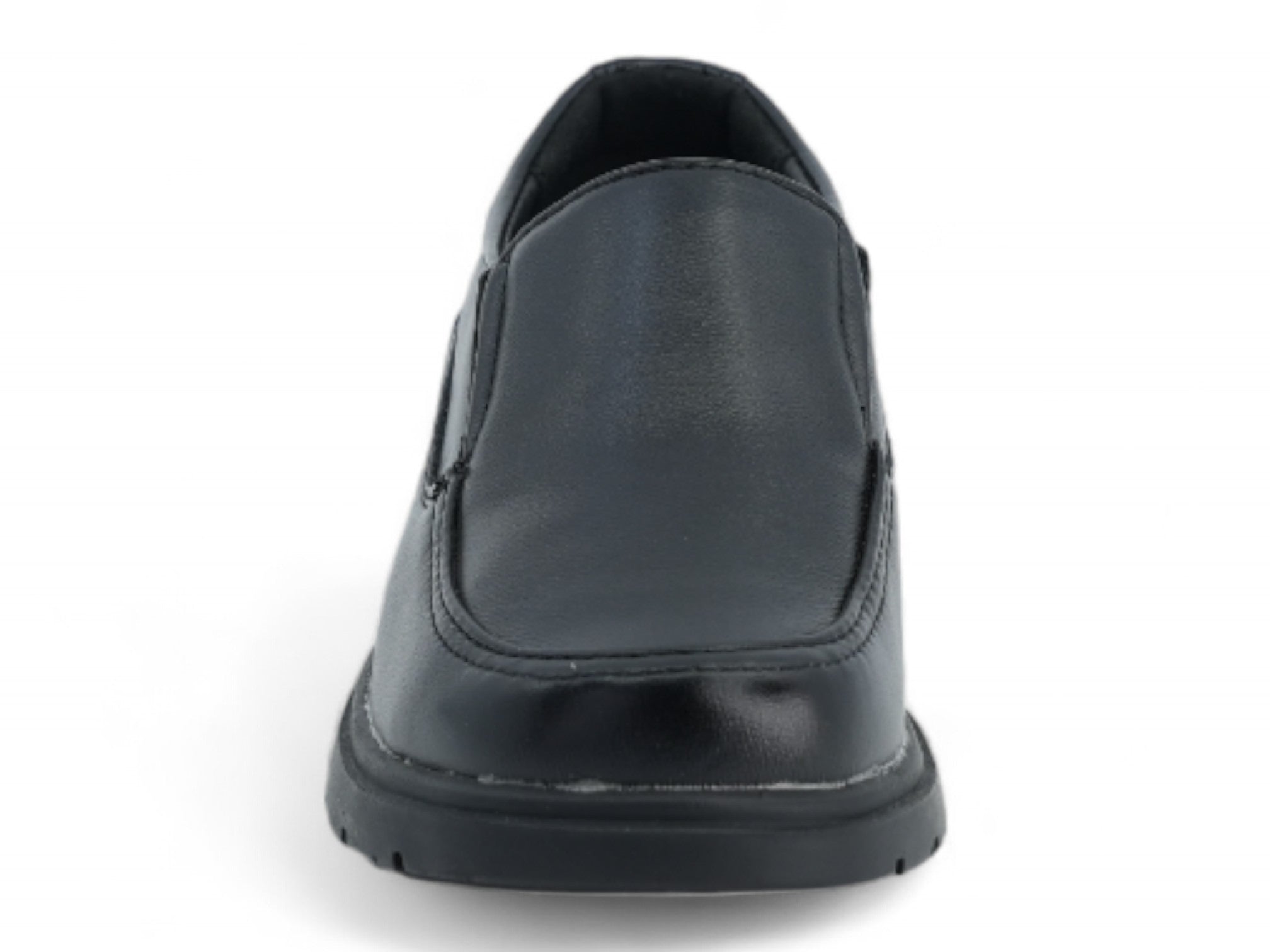 Boys' Black Peter Slip On School Shoe