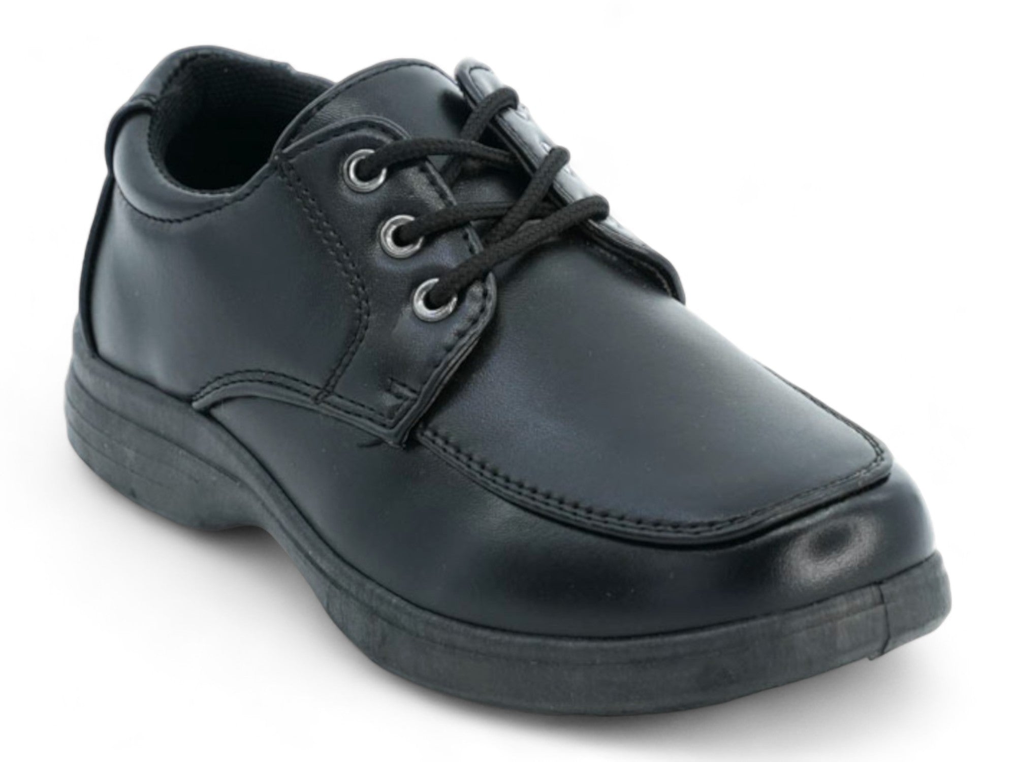 Boys' Black French Toast Lace-Up Dress Shoe