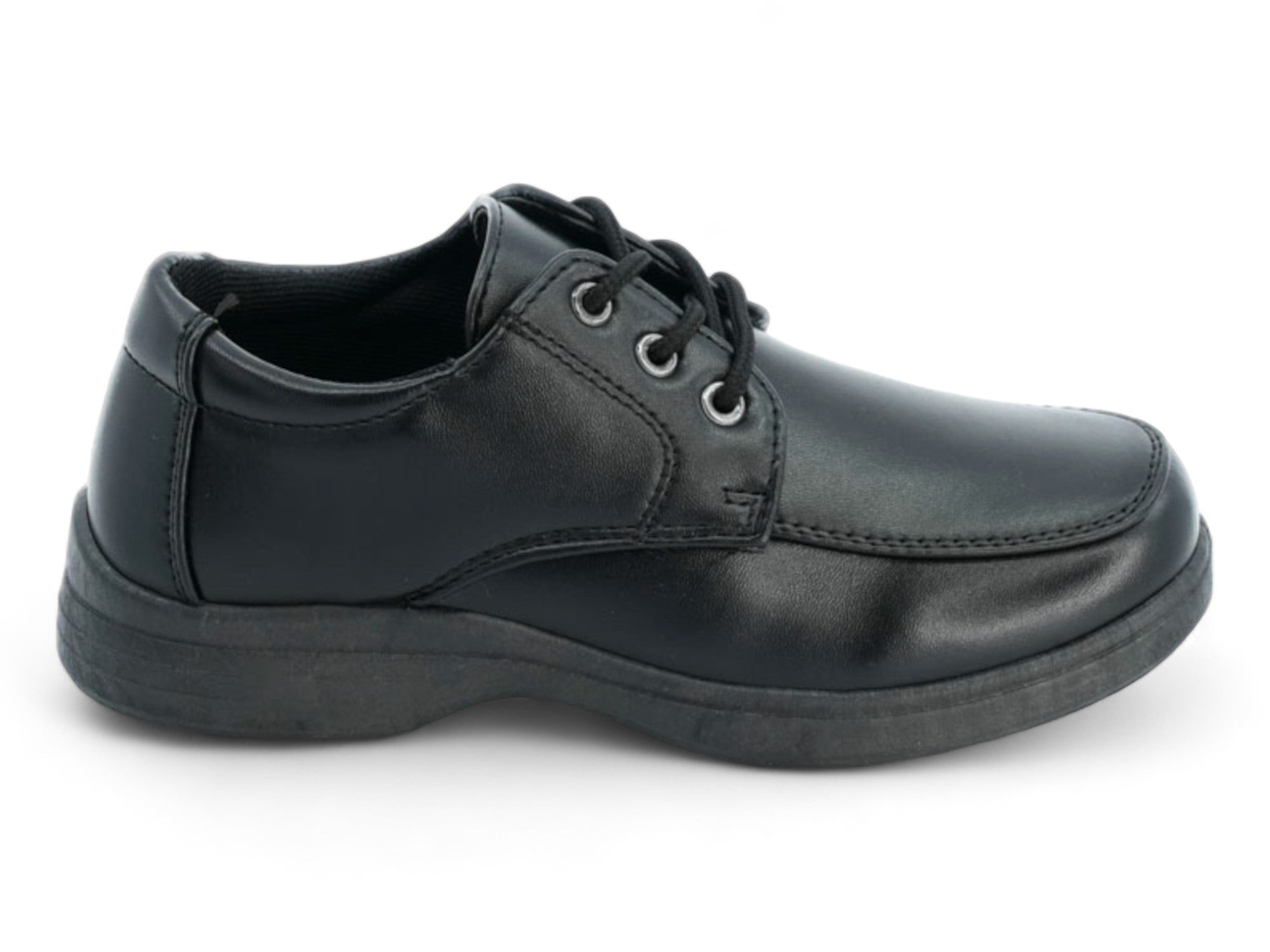 Boys' Black French Toast Lace-Up Dress Shoe