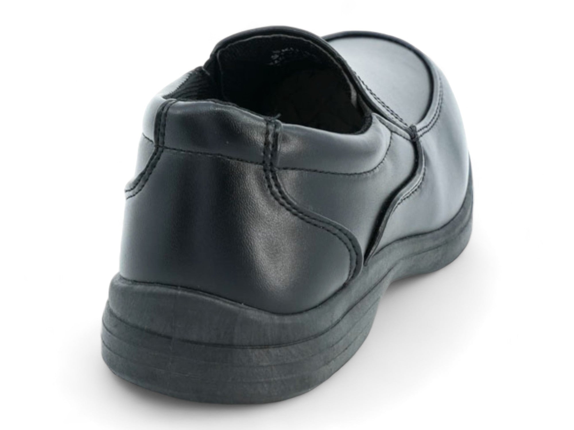 Boys' Black French Toast Slip On Dress Shoe