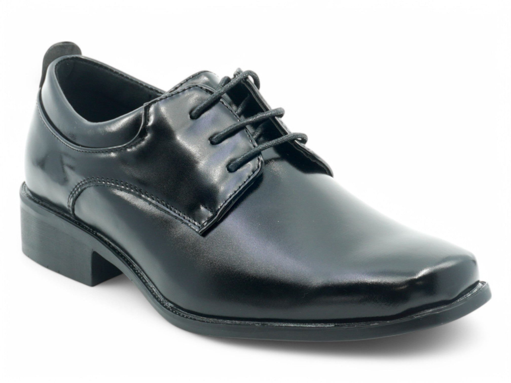 Boys' Black Mateo Dress Oxford